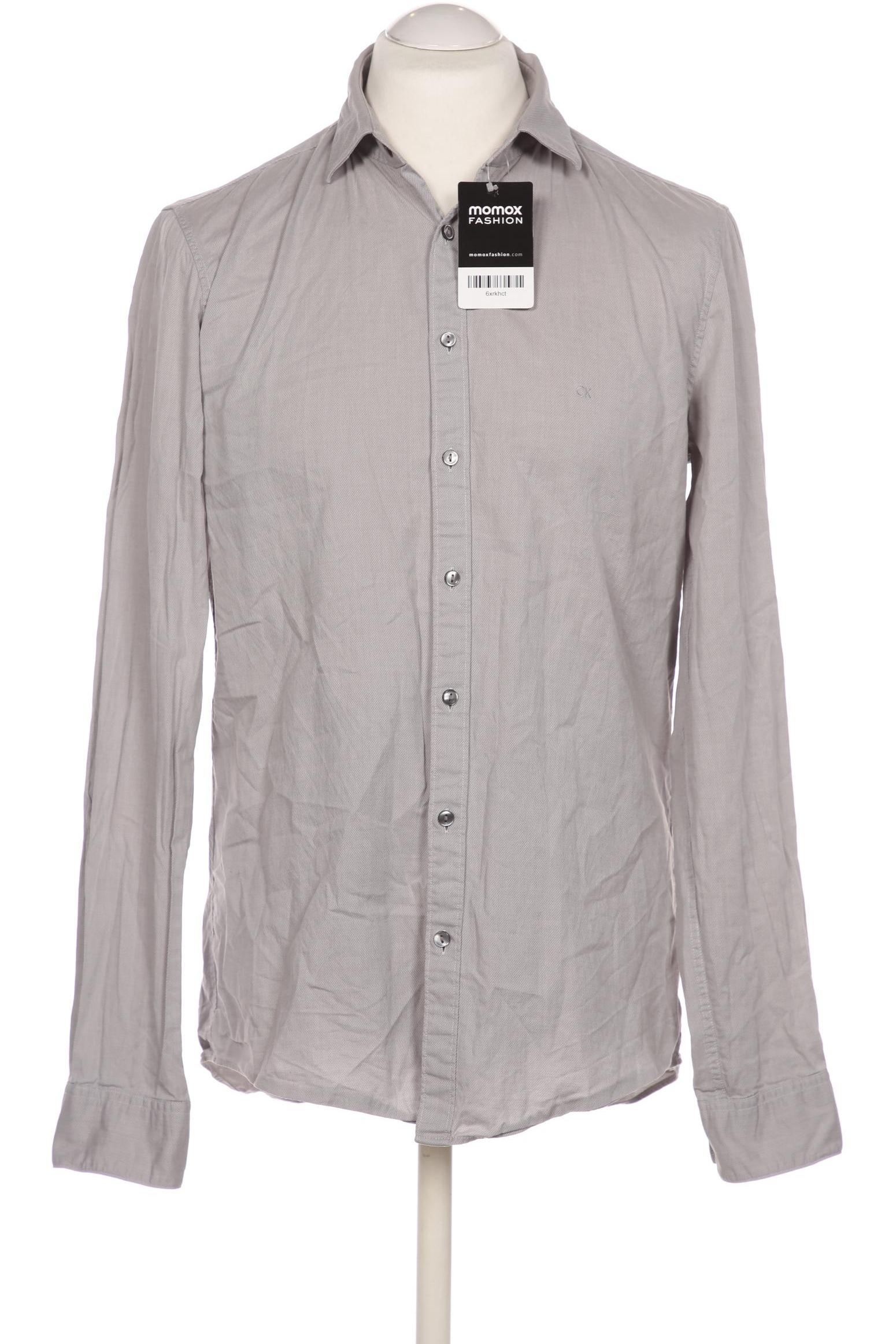 

Calvin Klein Herren Hemd, grau, Gr. 52