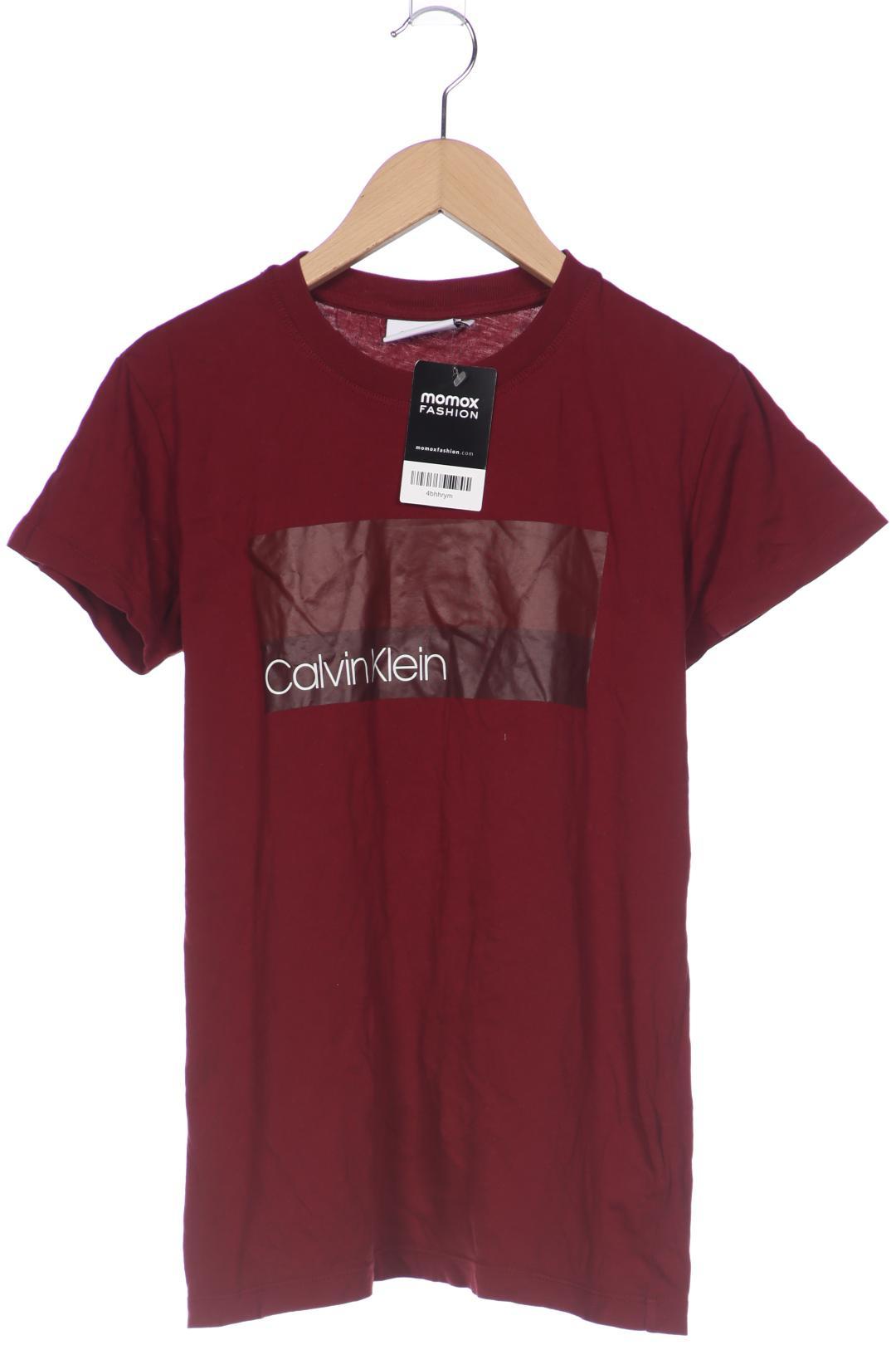 

Calvin Klein Herren T-Shirt, bordeaux, Gr. 44