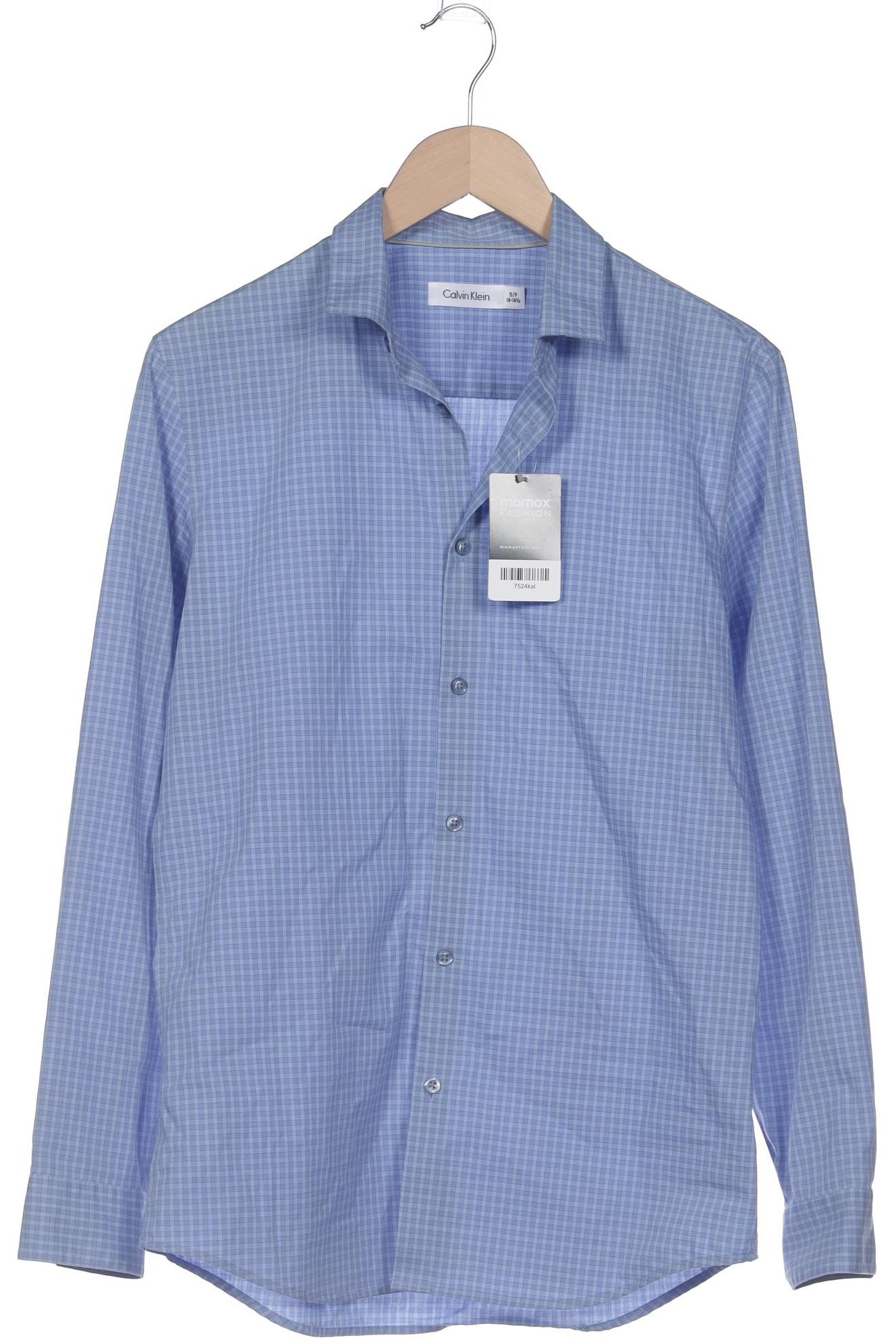 

Calvin Klein Herren Hemd, blau, Gr. 14.5