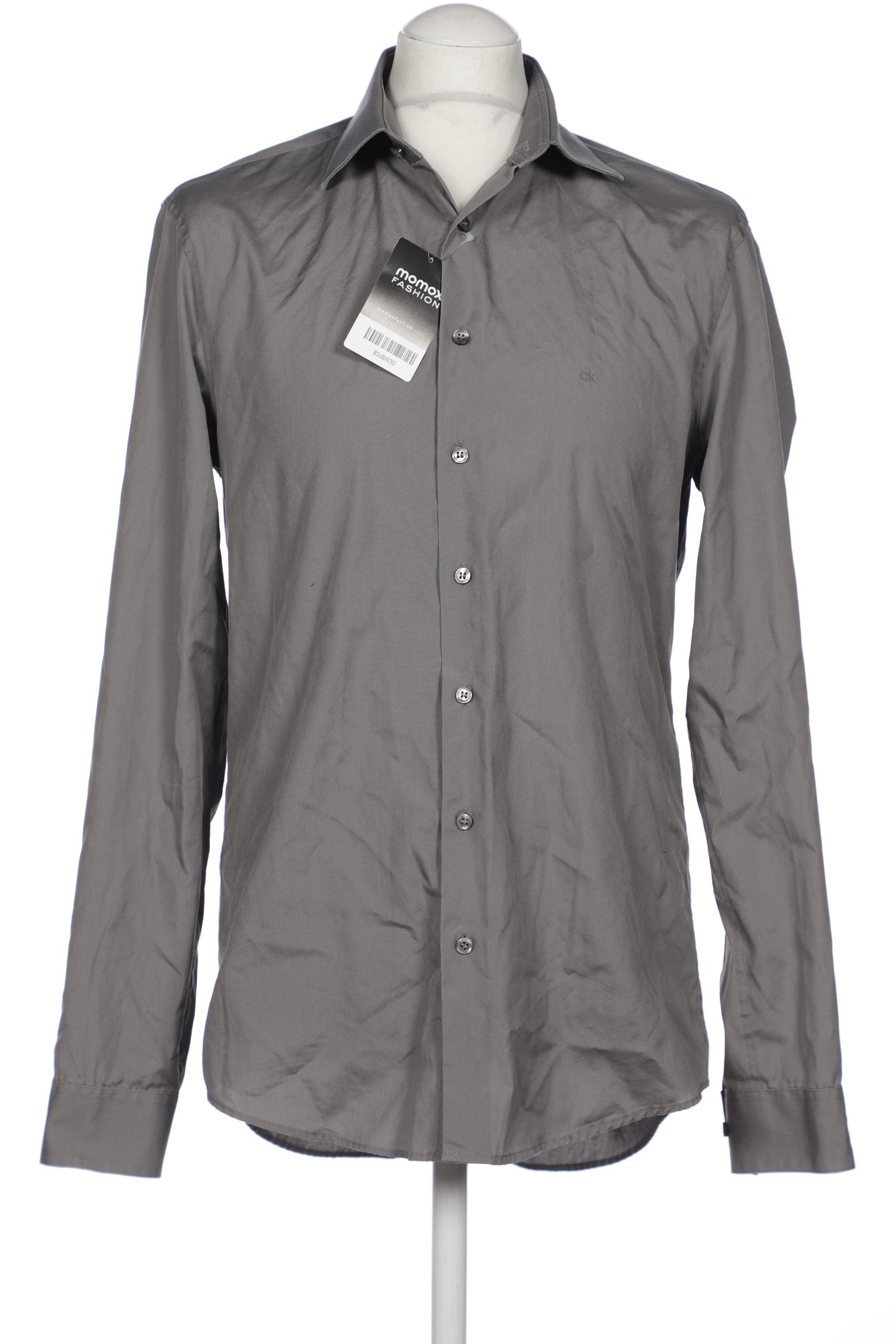 

Calvin Klein Herren Hemd, grau, Gr. 48