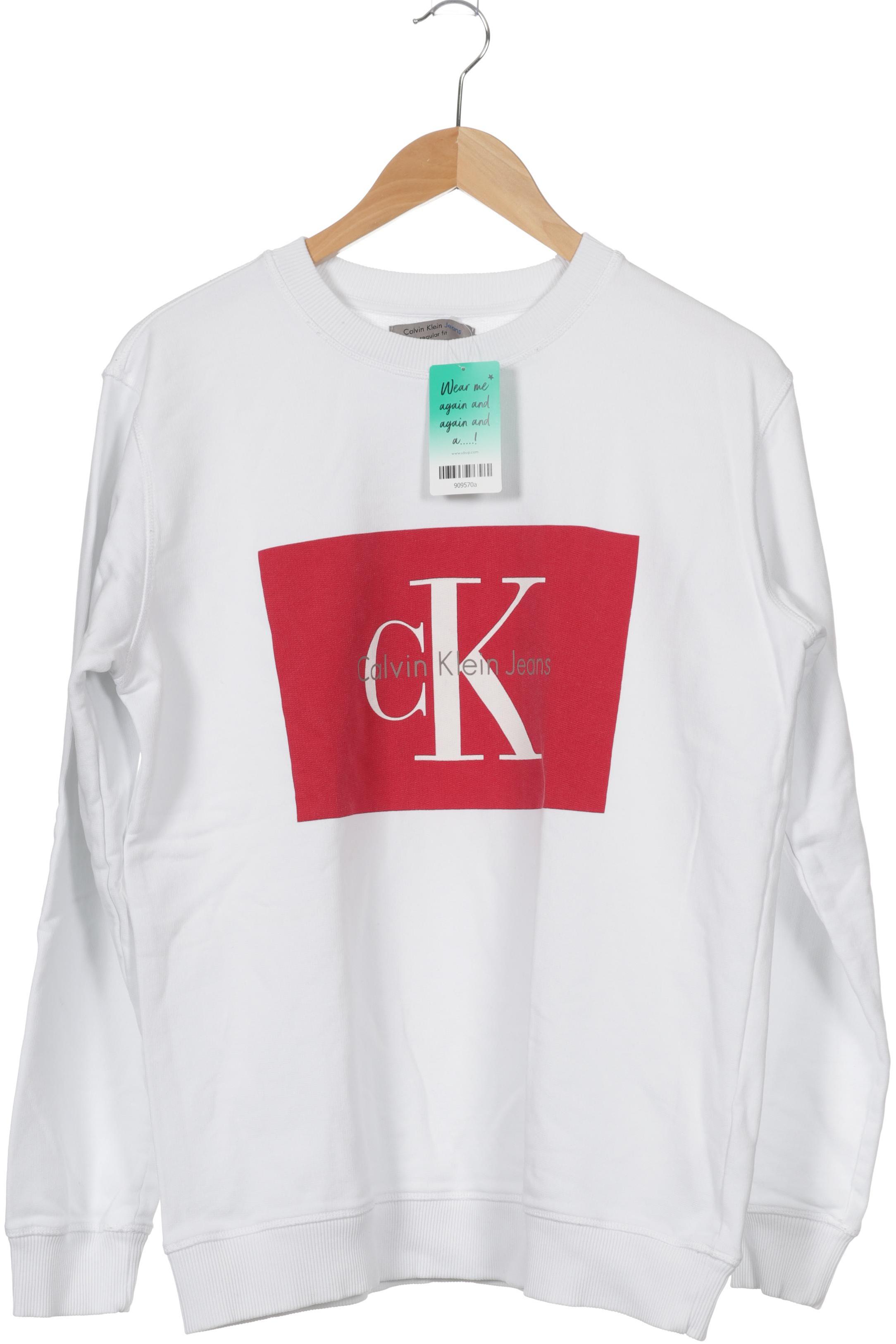 

Calvin Klein Herren Sweatshirt, weiß, Gr. 52