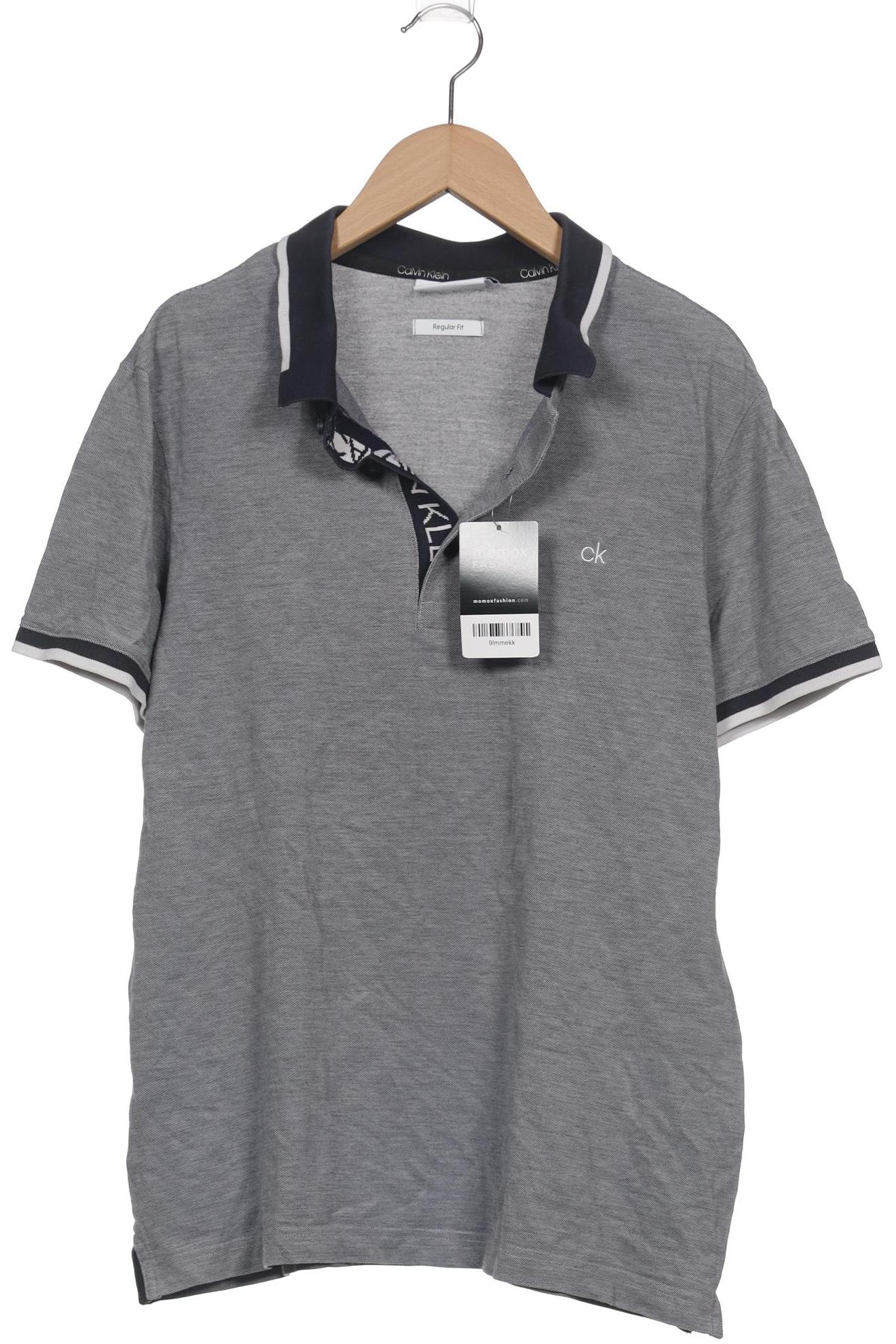 

Calvin Klein Herren Poloshirt, grau, Gr. 46