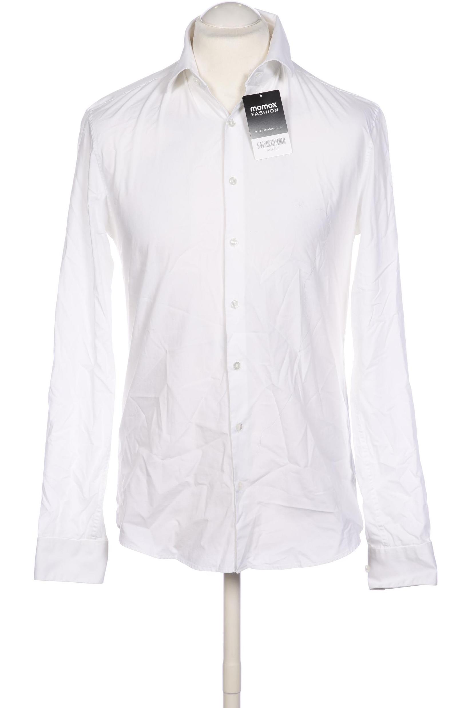

Calvin Klein Herren Hemd, cremeweiß, Gr. 48
