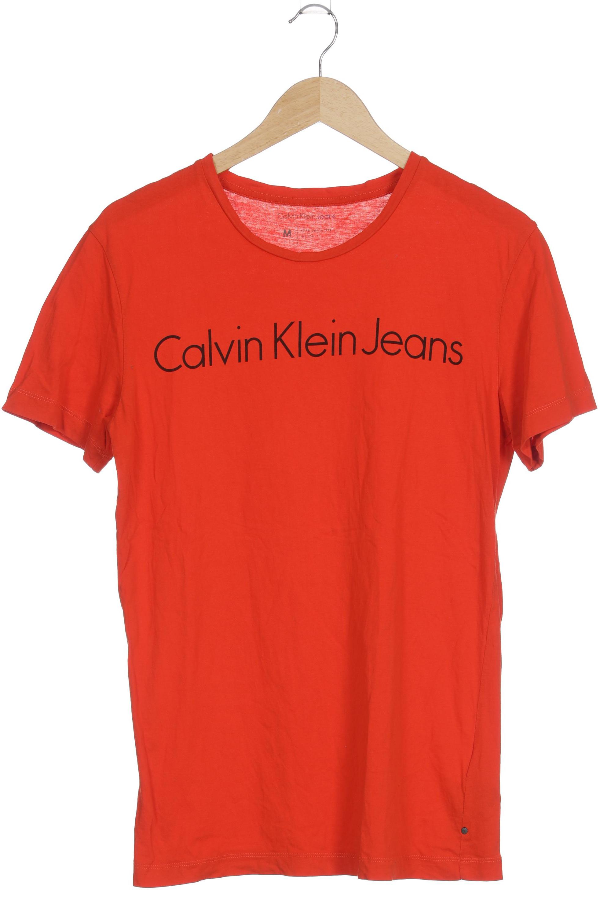 

Calvin Klein Herren T-Shirt, orange, Gr.