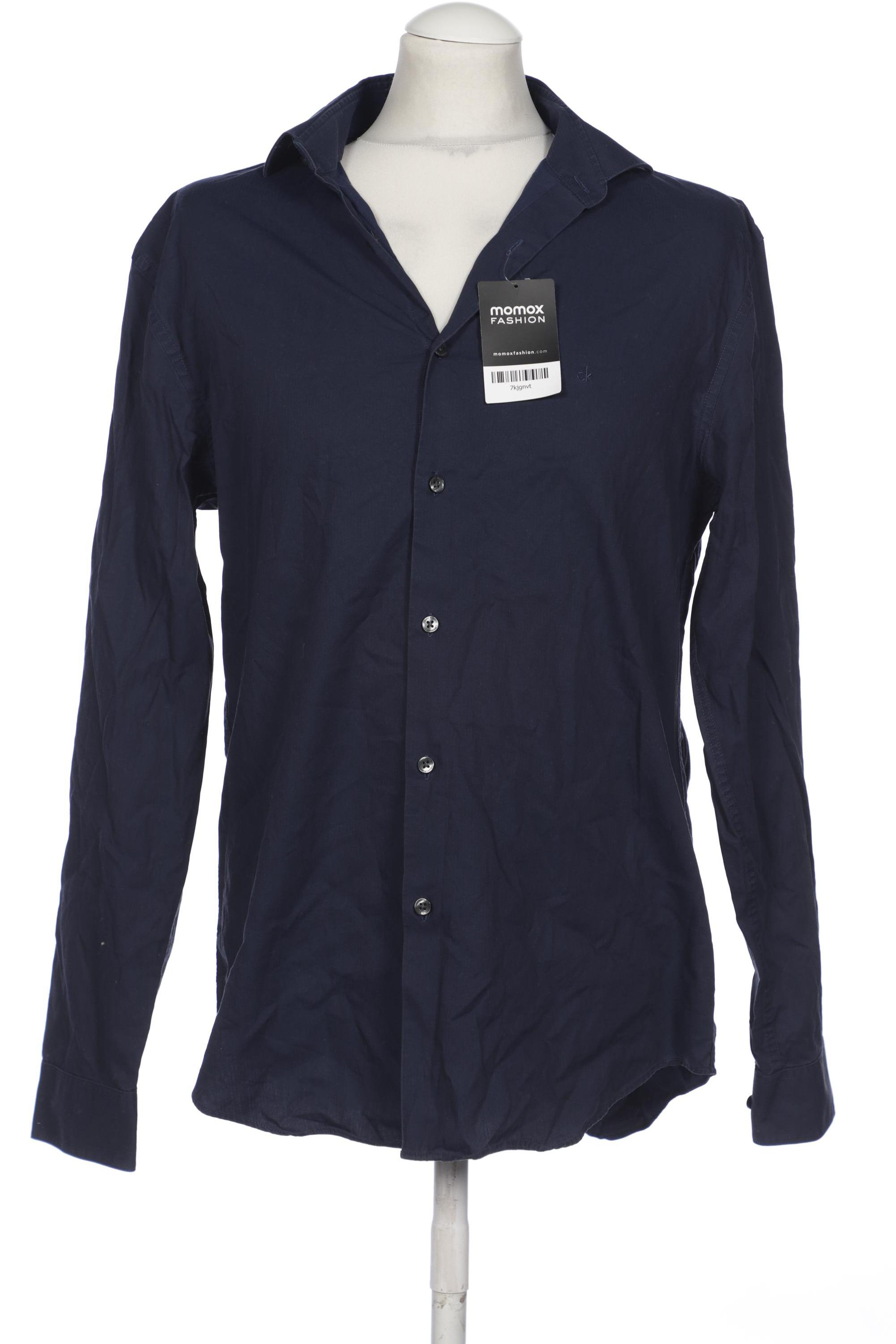 

Calvin Klein Herren Hemd, marineblau