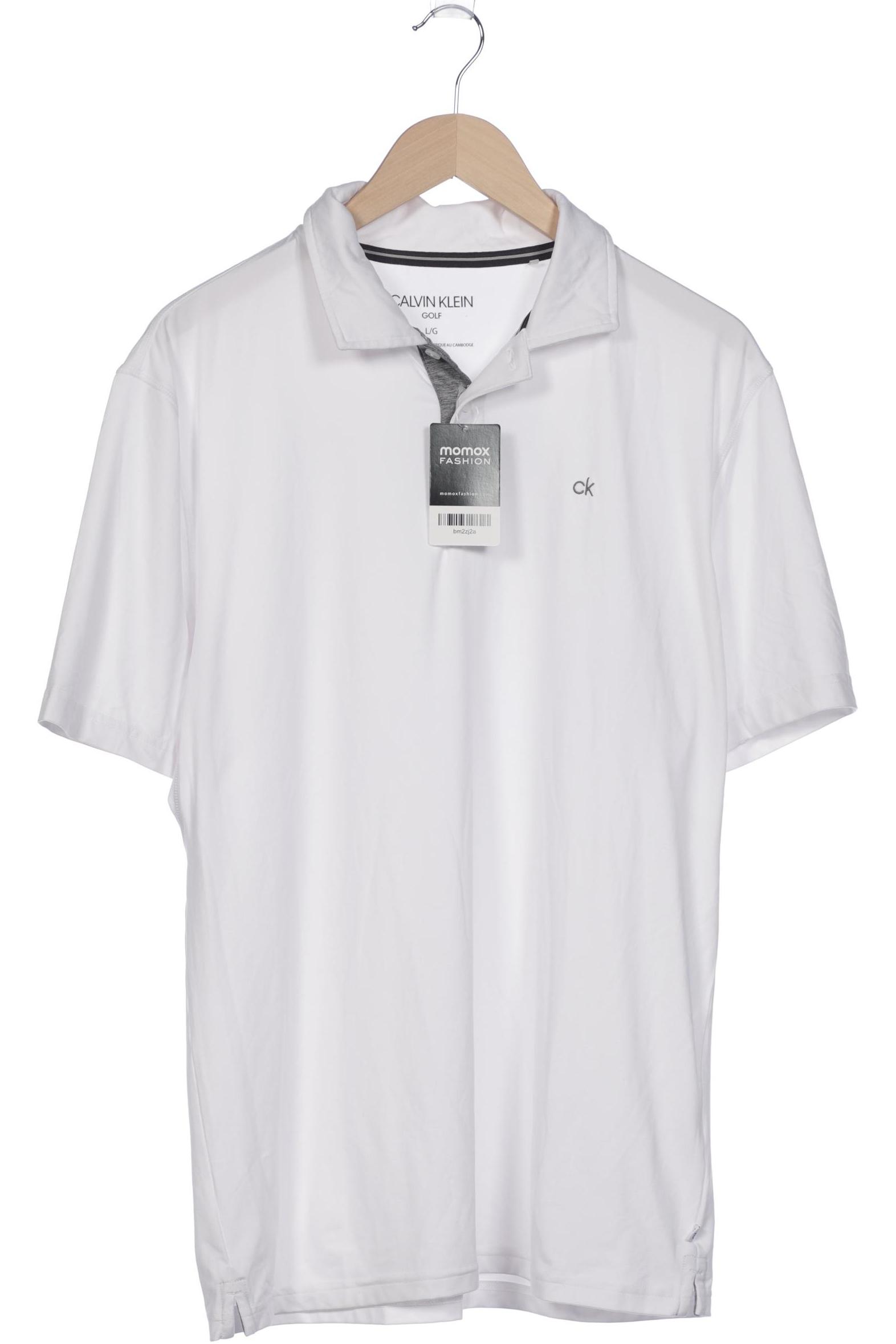 

Calvin Klein Herren Poloshirt, weiß, Gr. 52