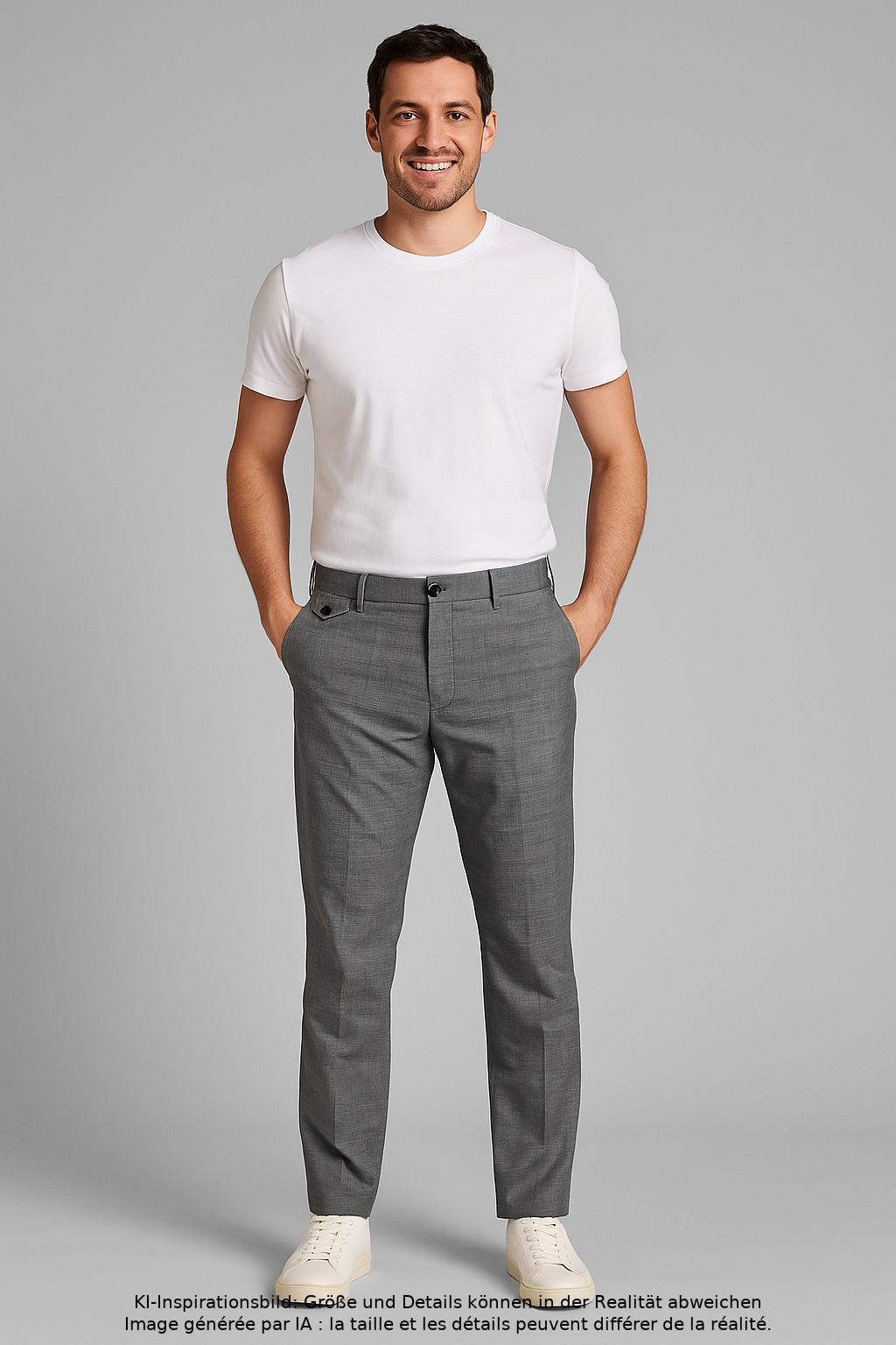 

Calvin Klein Herren Stoffhose, grau, Gr. 48