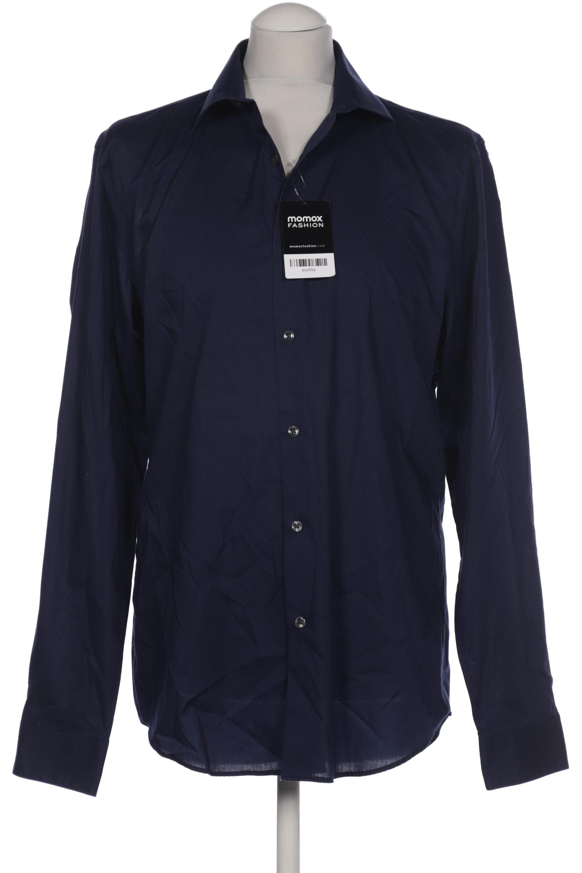 

Calvin Klein Herren Hemd, marineblau, Gr. 50