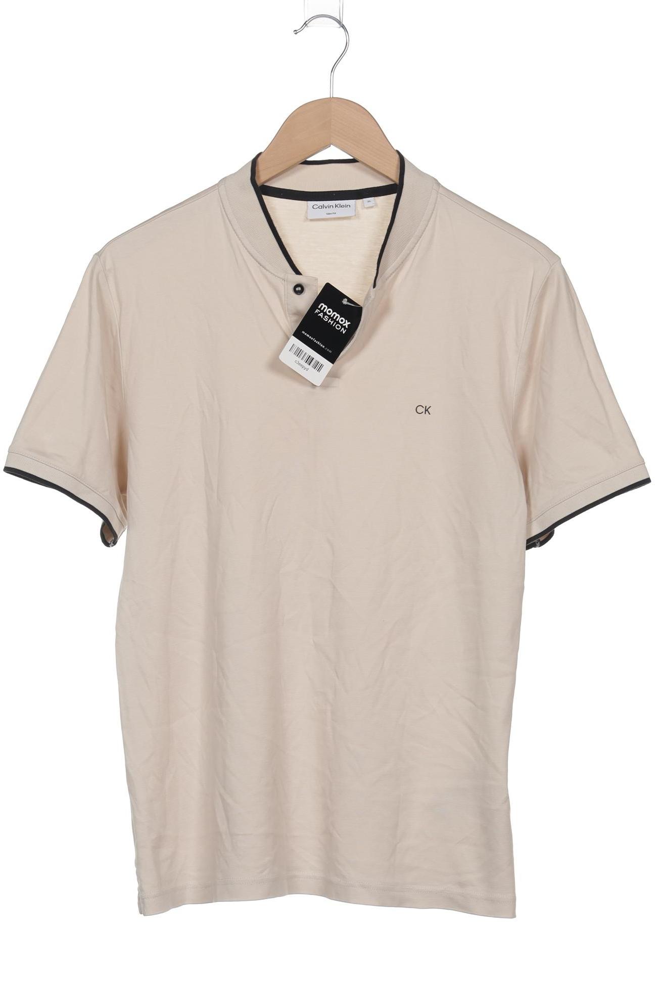 

Calvin Klein Herren Poloshirt, beige, Gr. 54