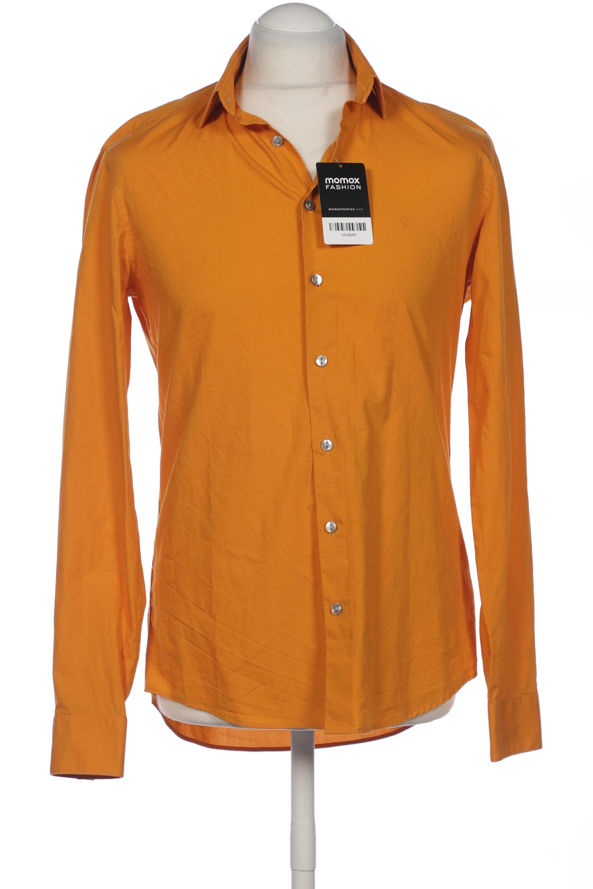 

Calvin Klein Herren Hemd, orange, Gr. 48