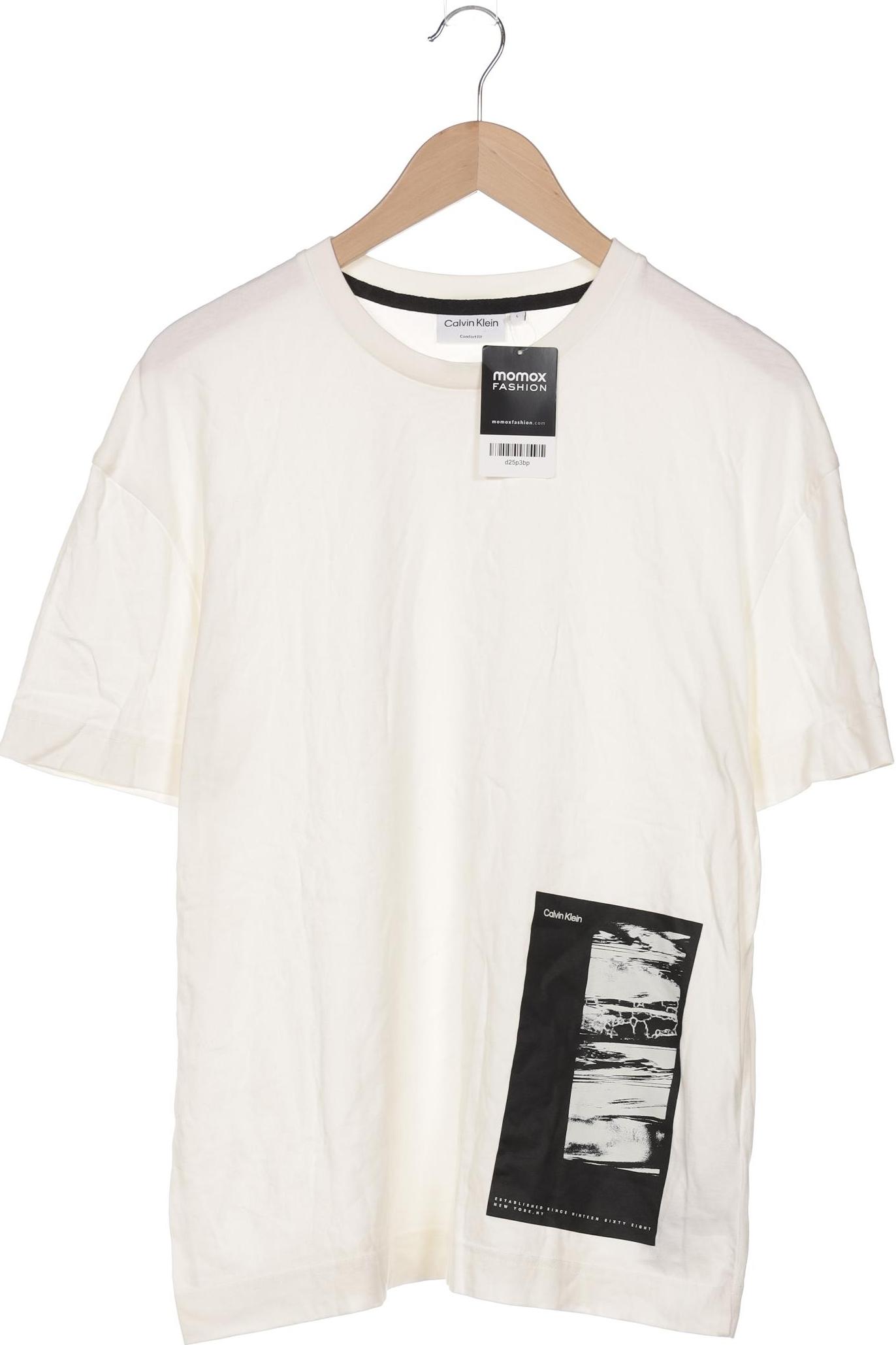 

Calvin Klein Herren T-Shirt, cremeweiß, Gr. 52