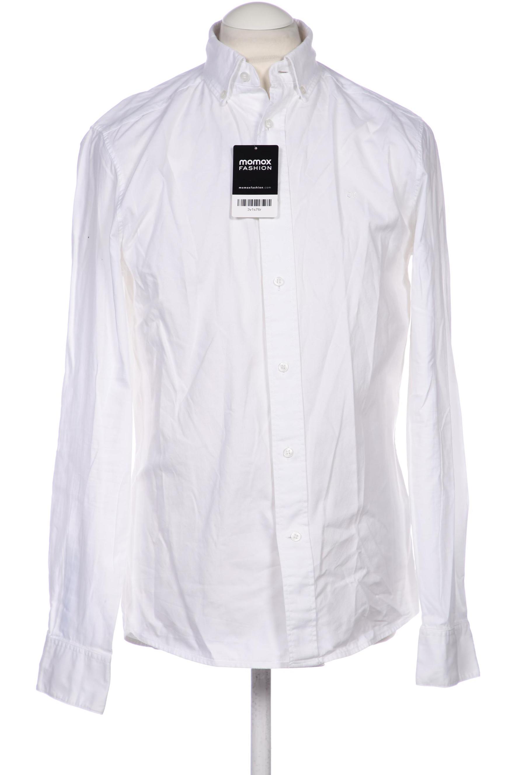 

Calvin Klein Herren Hemd, weiß, Gr. 46
