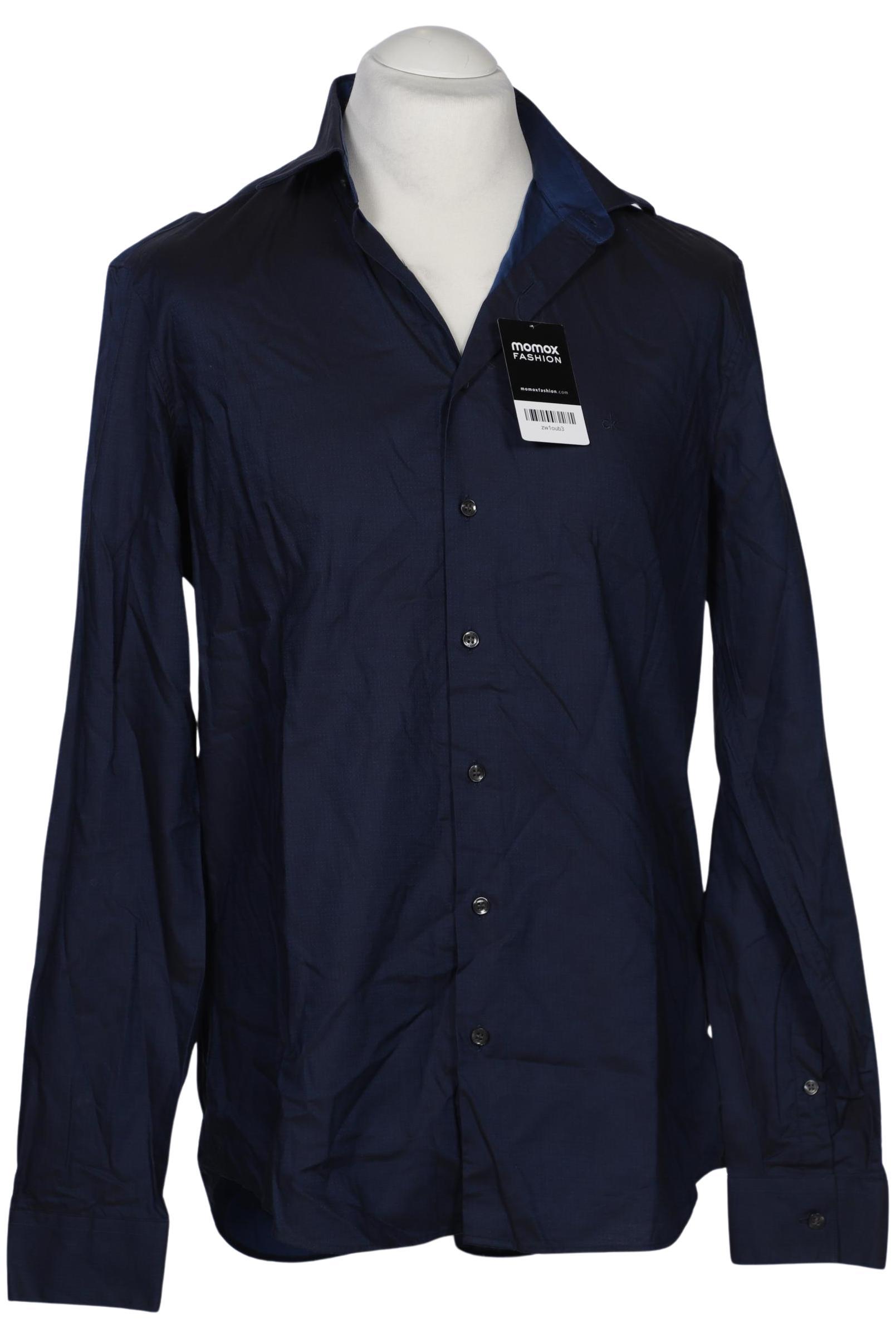 

Calvin Klein Herren Hemd, marineblau, Gr. 52
