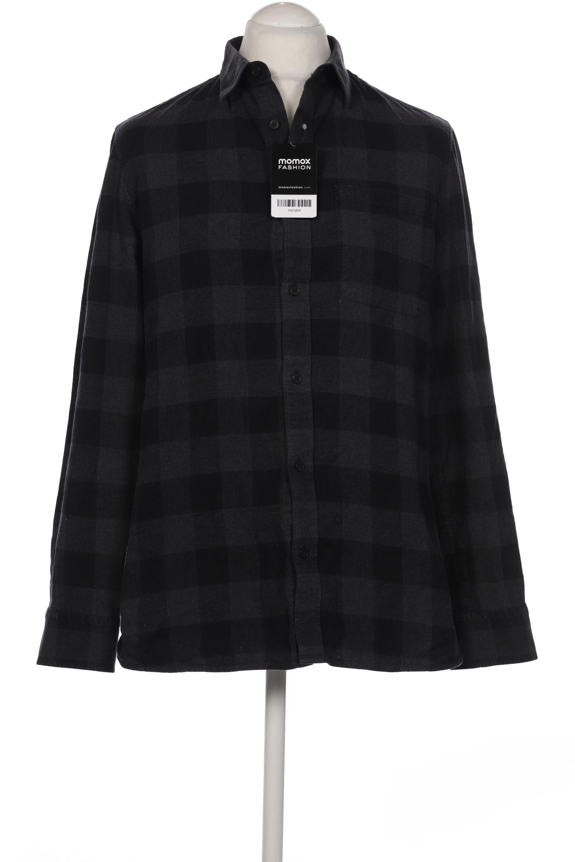 

Calvin Klein Herren Hemd, schwarz, Gr. 48