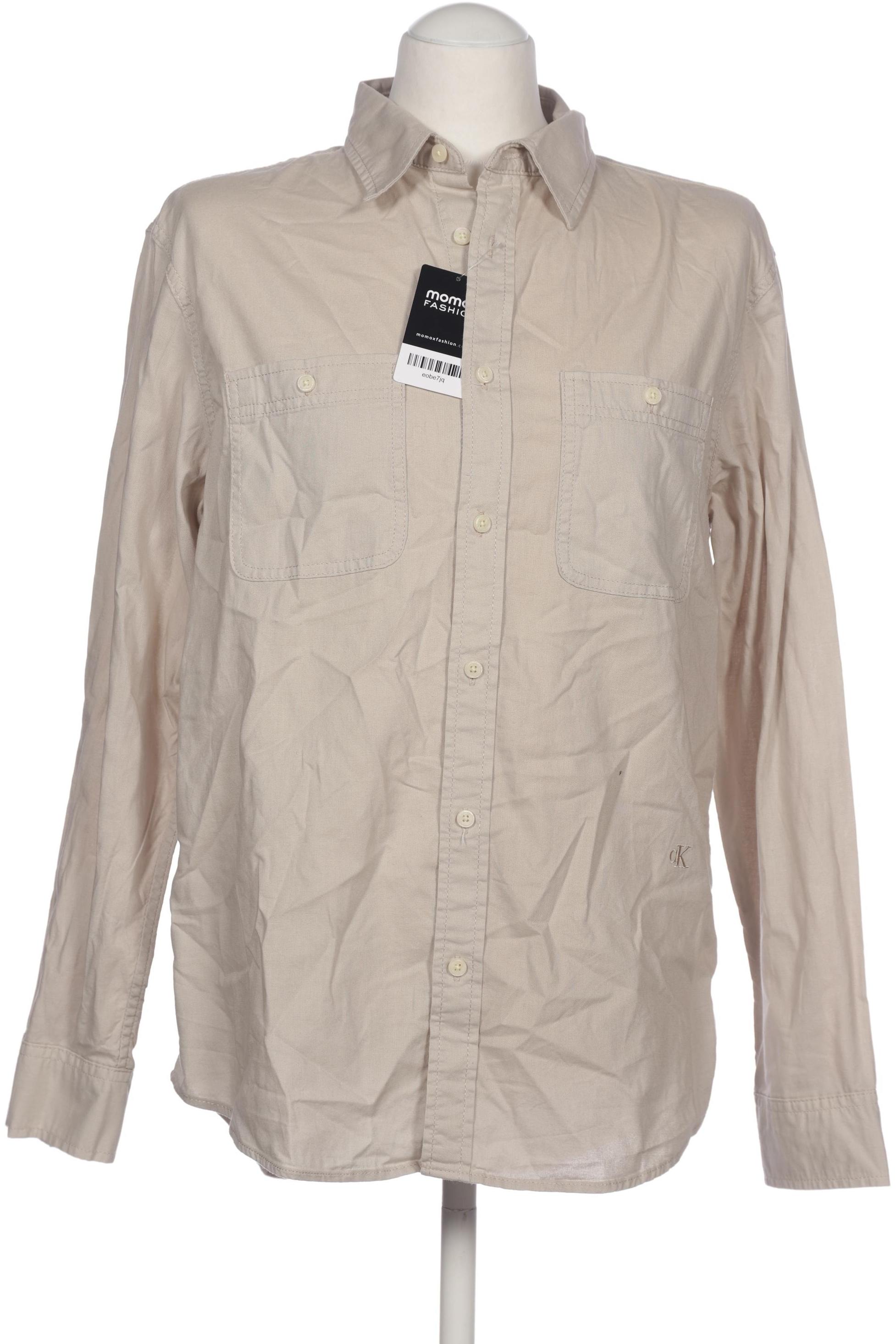 

Calvin Klein Herren Hemd, beige, Gr. 48