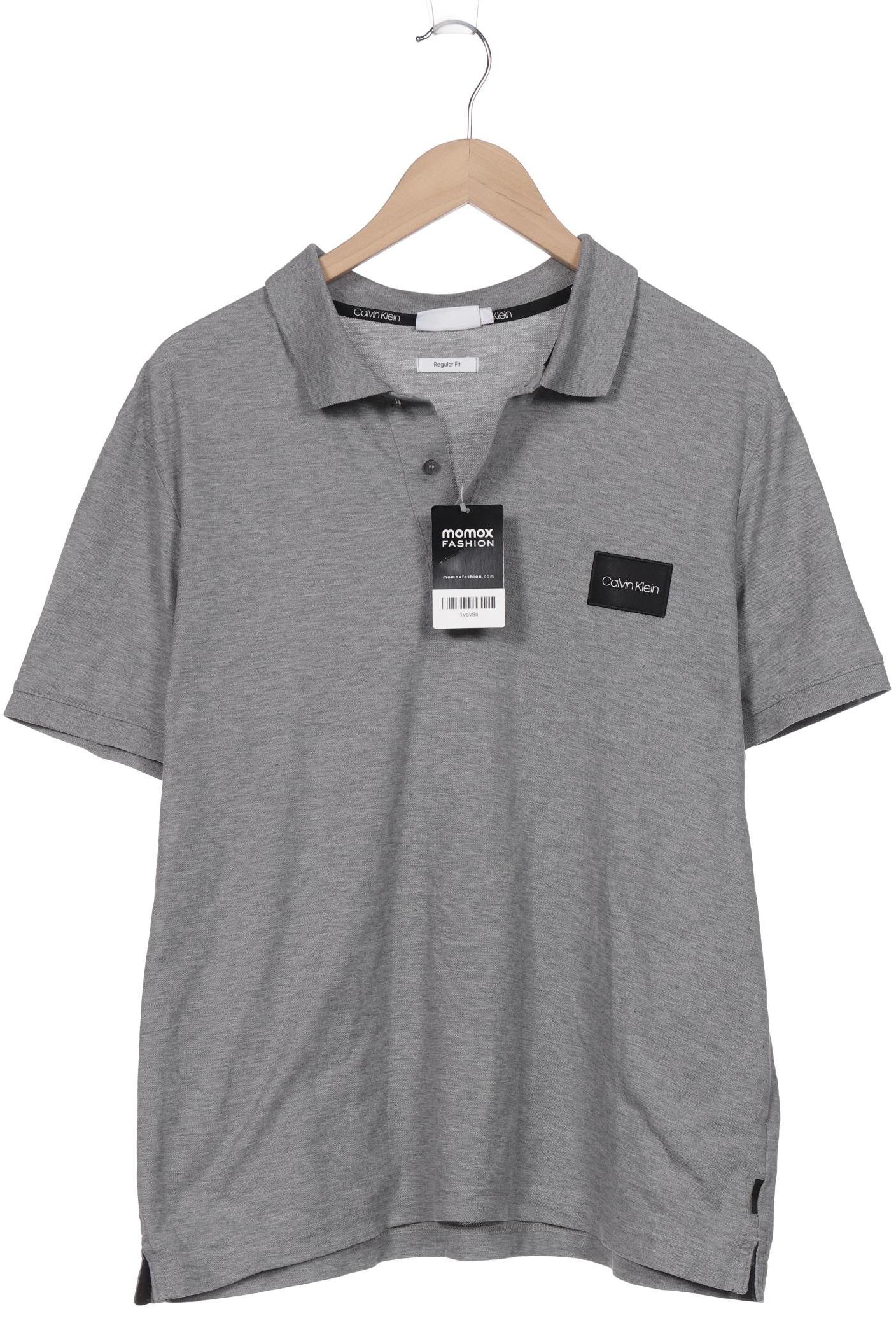 

Calvin Klein Herren Poloshirt, grau, Gr. 52