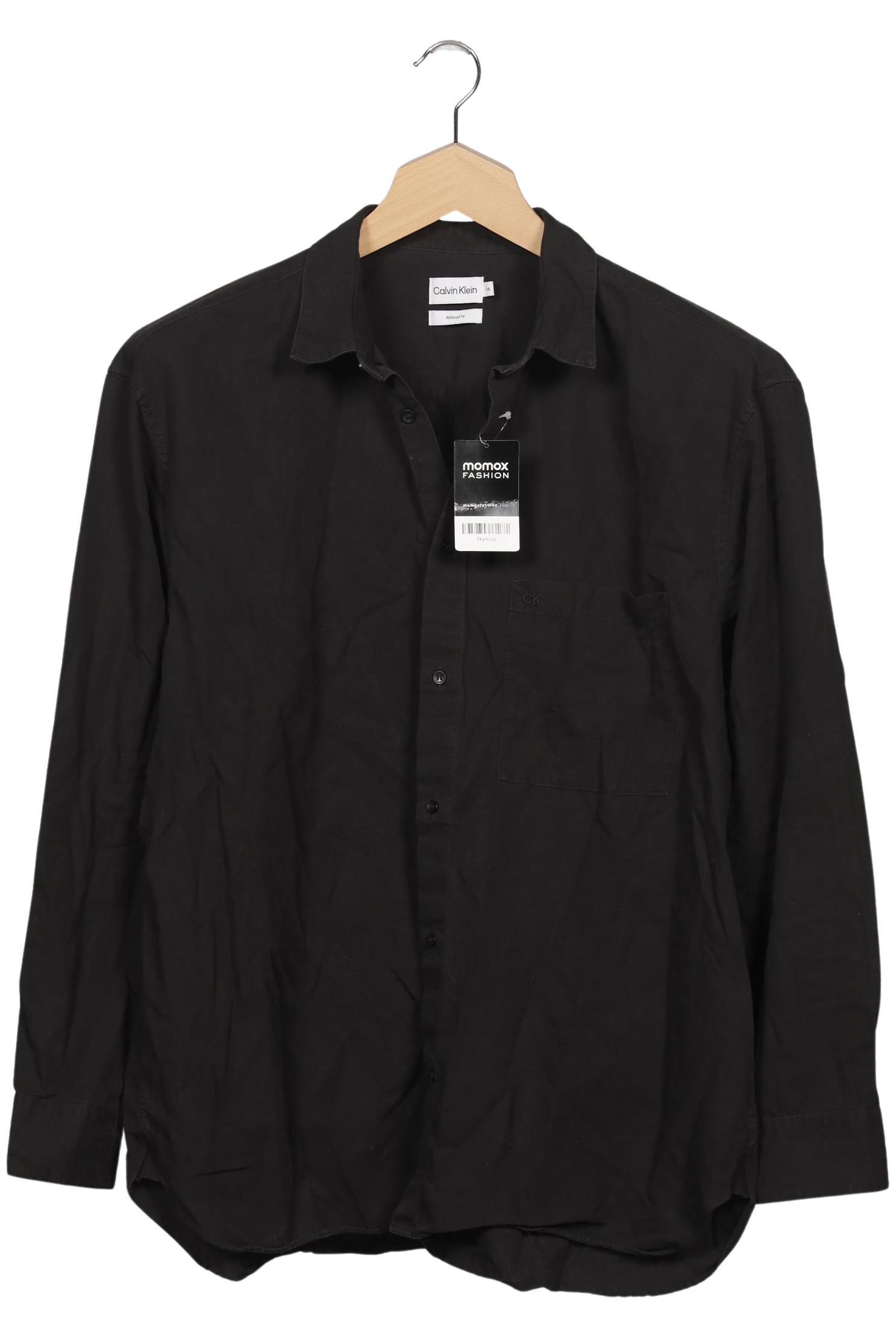 

Calvin Klein Herren Hemd, schwarz, Gr. 56