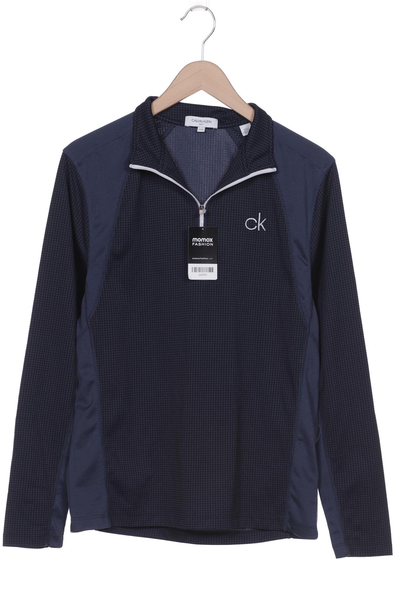 

Calvin Klein Herren Langarmshirt, marineblau