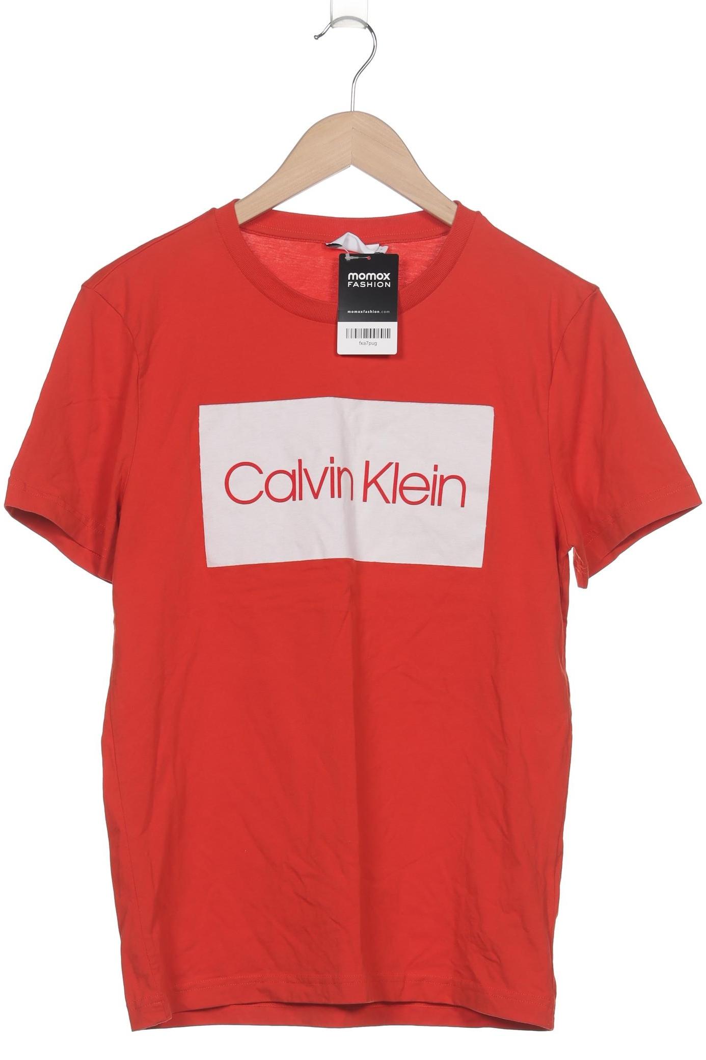 

Calvin Klein Herren T-Shirt, orange, Gr. 46