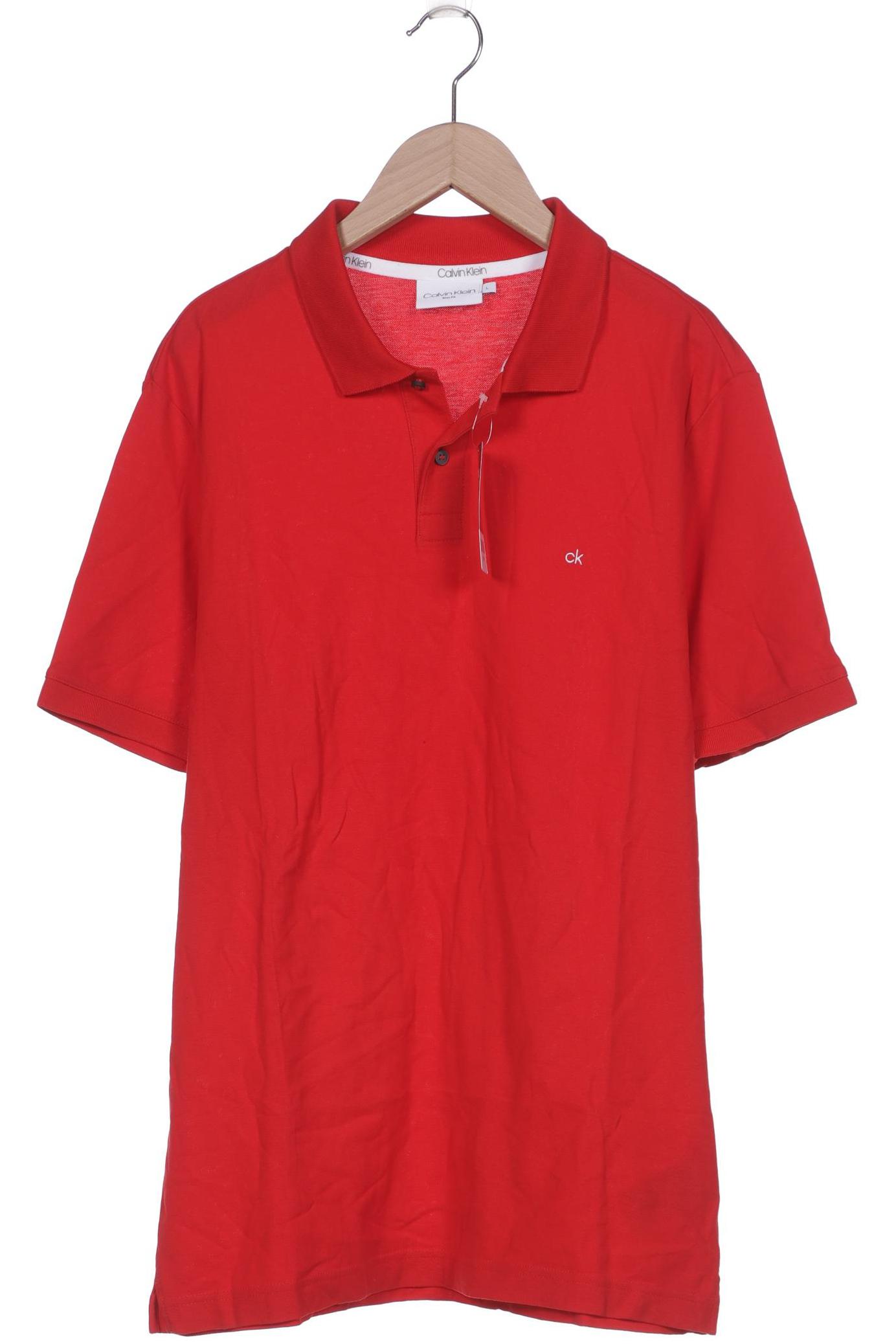 

Calvin Klein Herren Poloshirt, rot