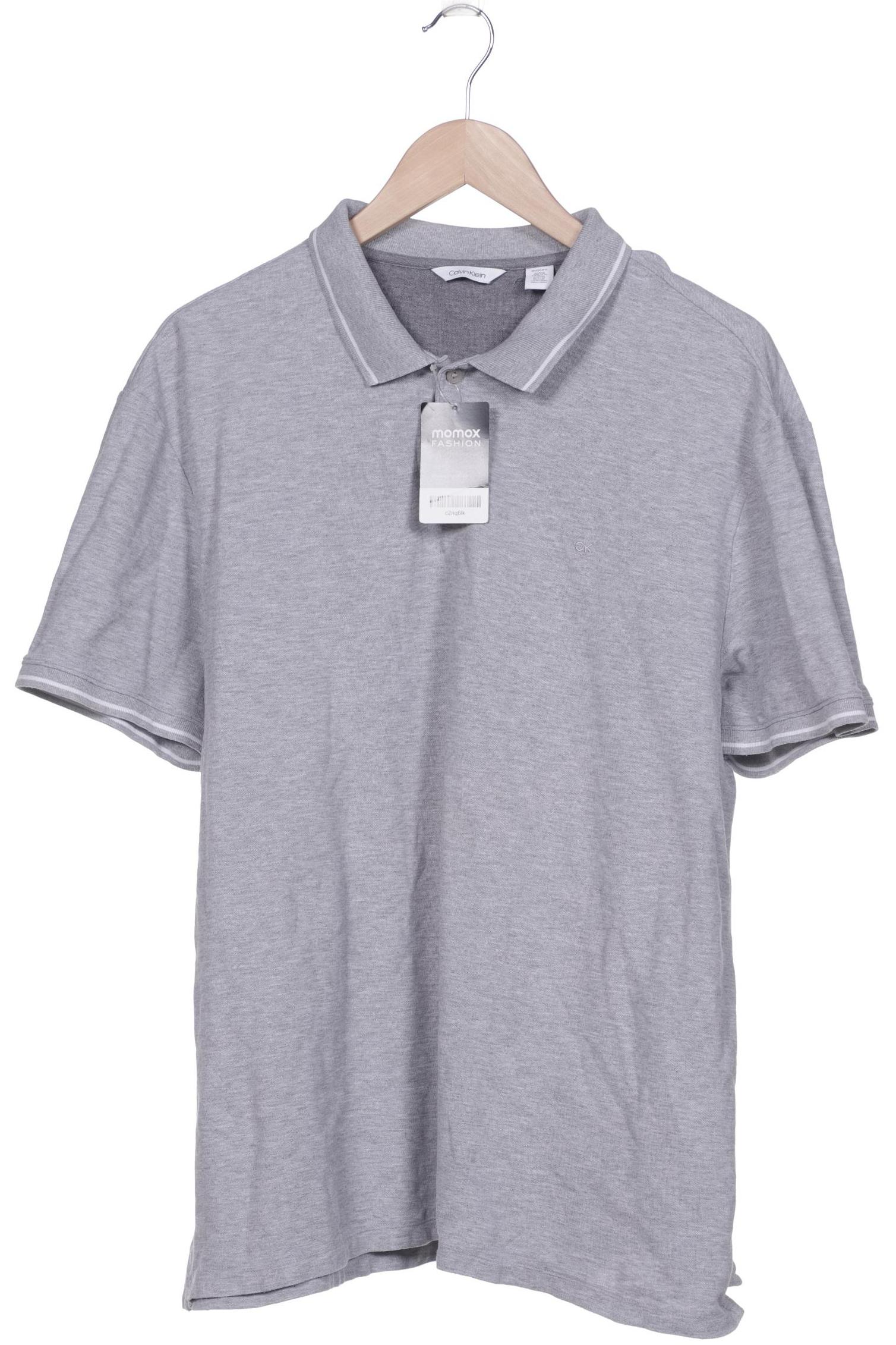 

Calvin Klein Herren Poloshirt, grau, Gr. 54