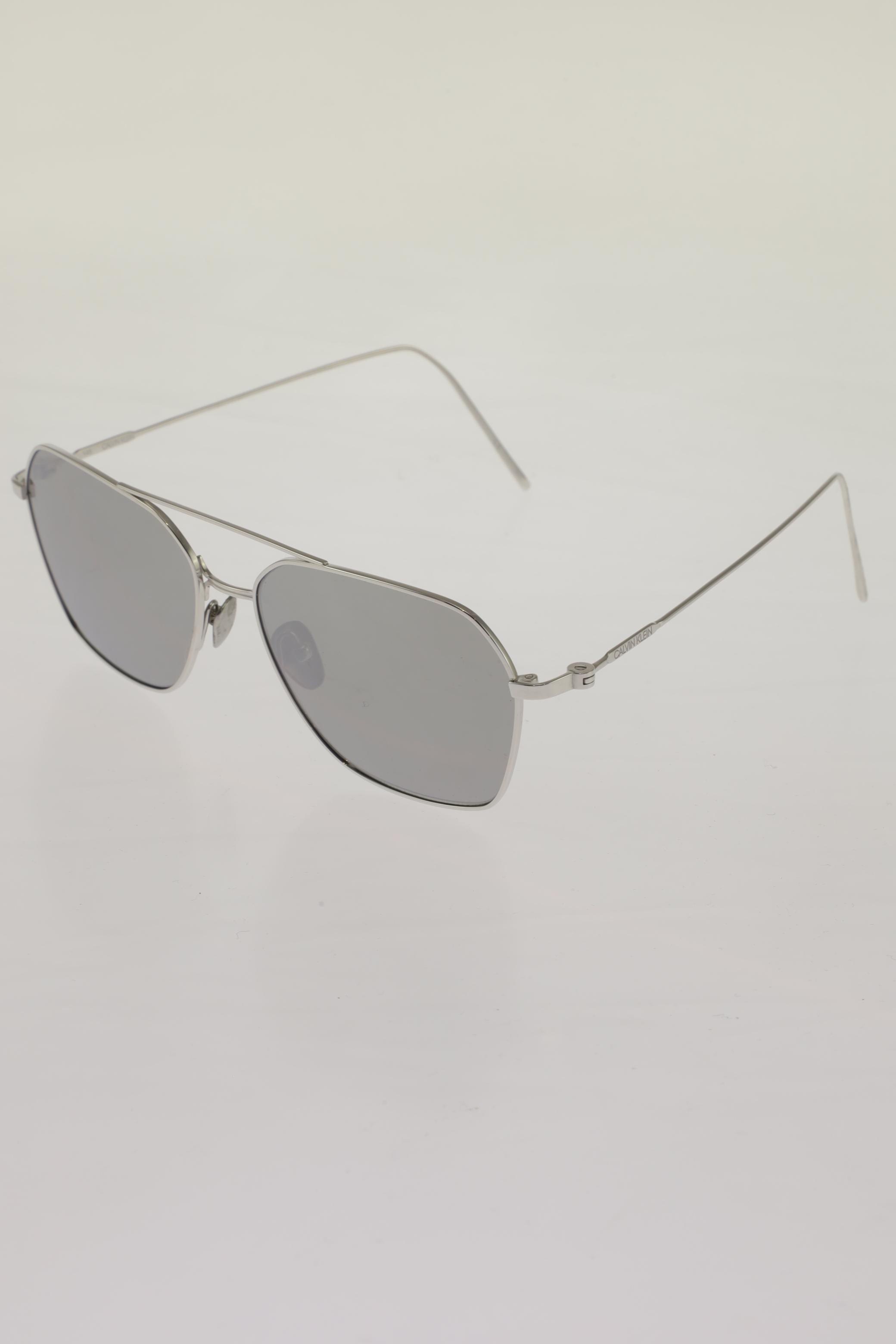 

Calvin Klein Herren Sonnenbrille, silber, Gr.