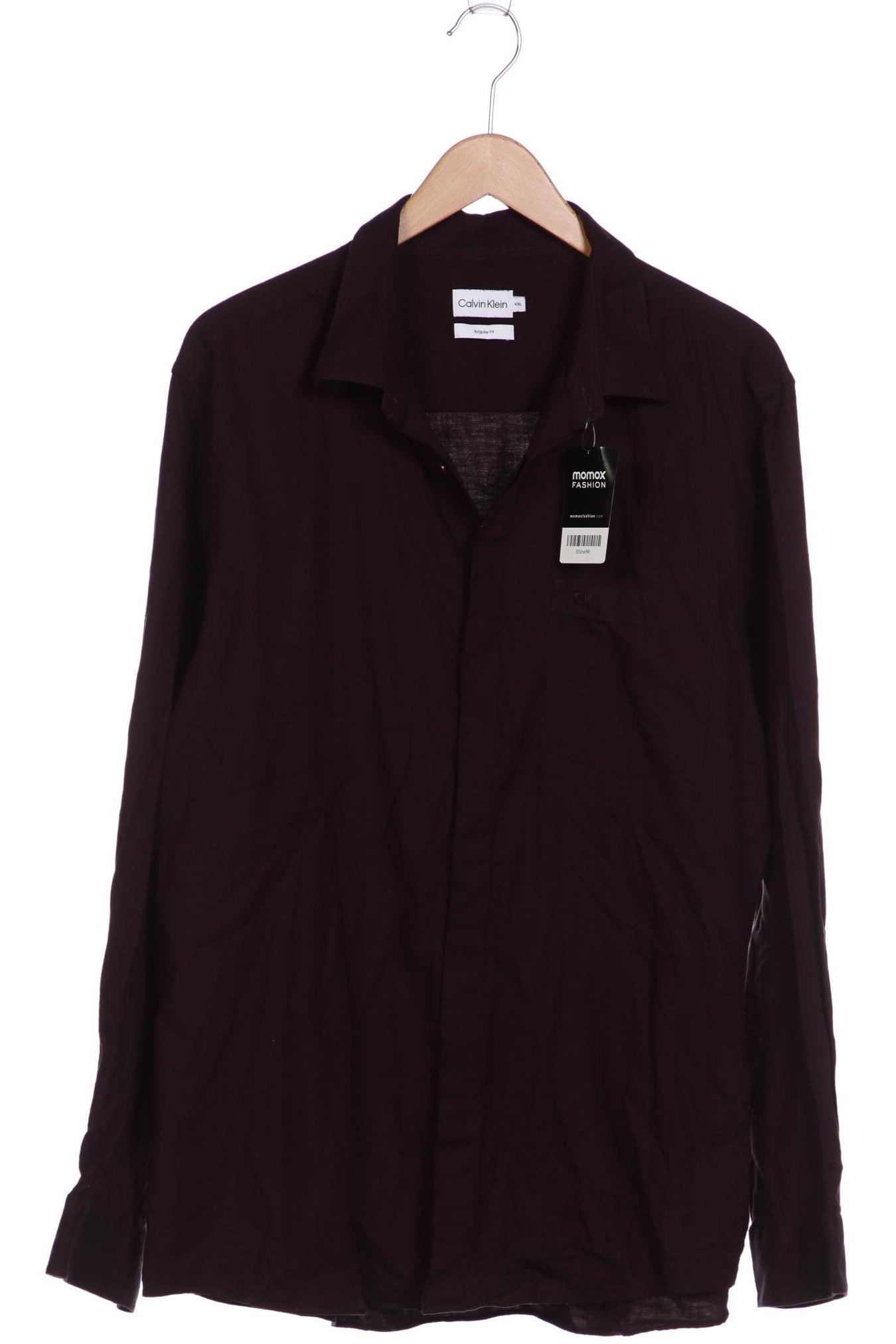 

Calvin Klein Herren Hemd, bordeaux, Gr. 56