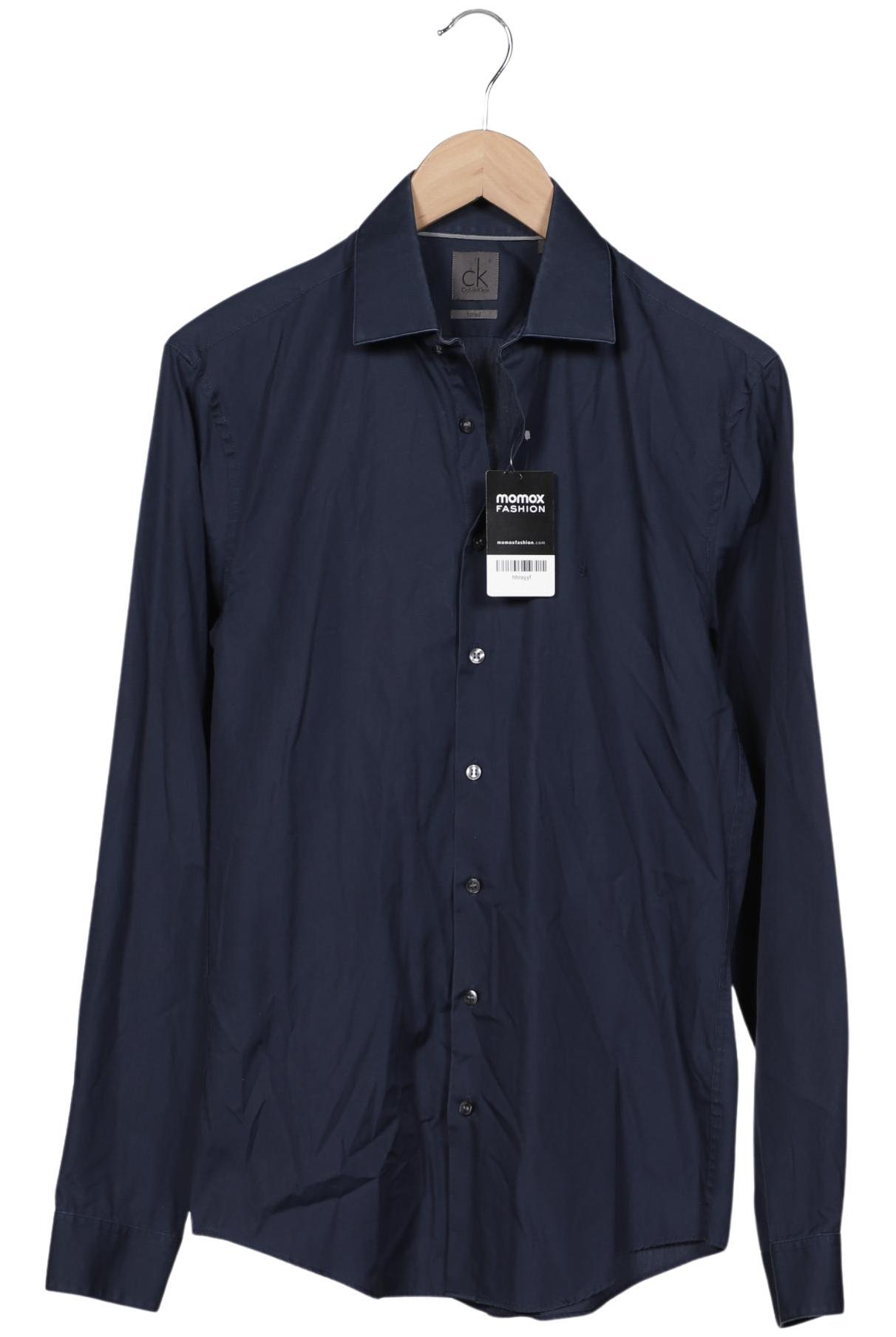 

Calvin Klein Herren Hemd, marineblau, Gr. 46