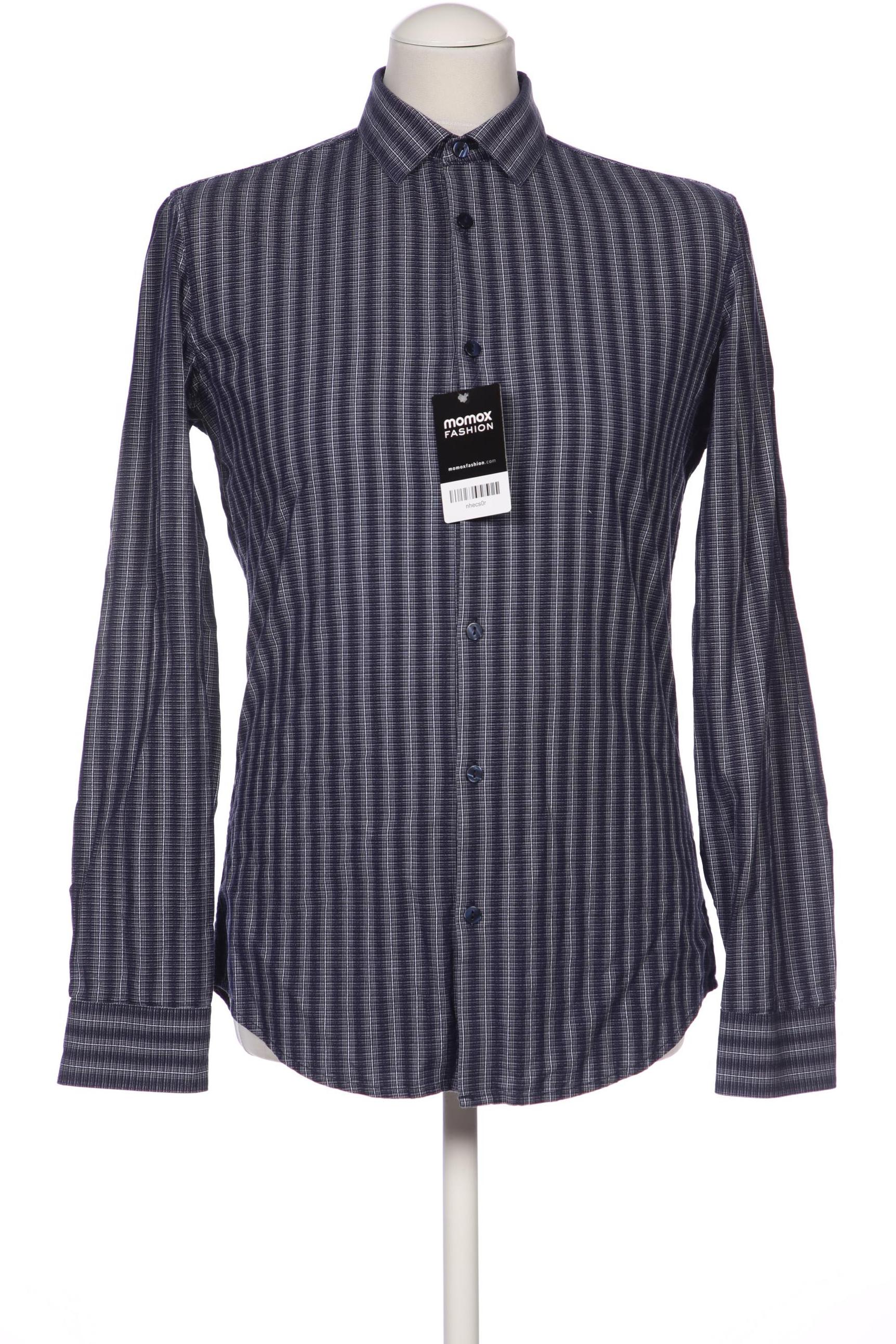 

Calvin Klein Herren Hemd, marineblau, Gr. 46