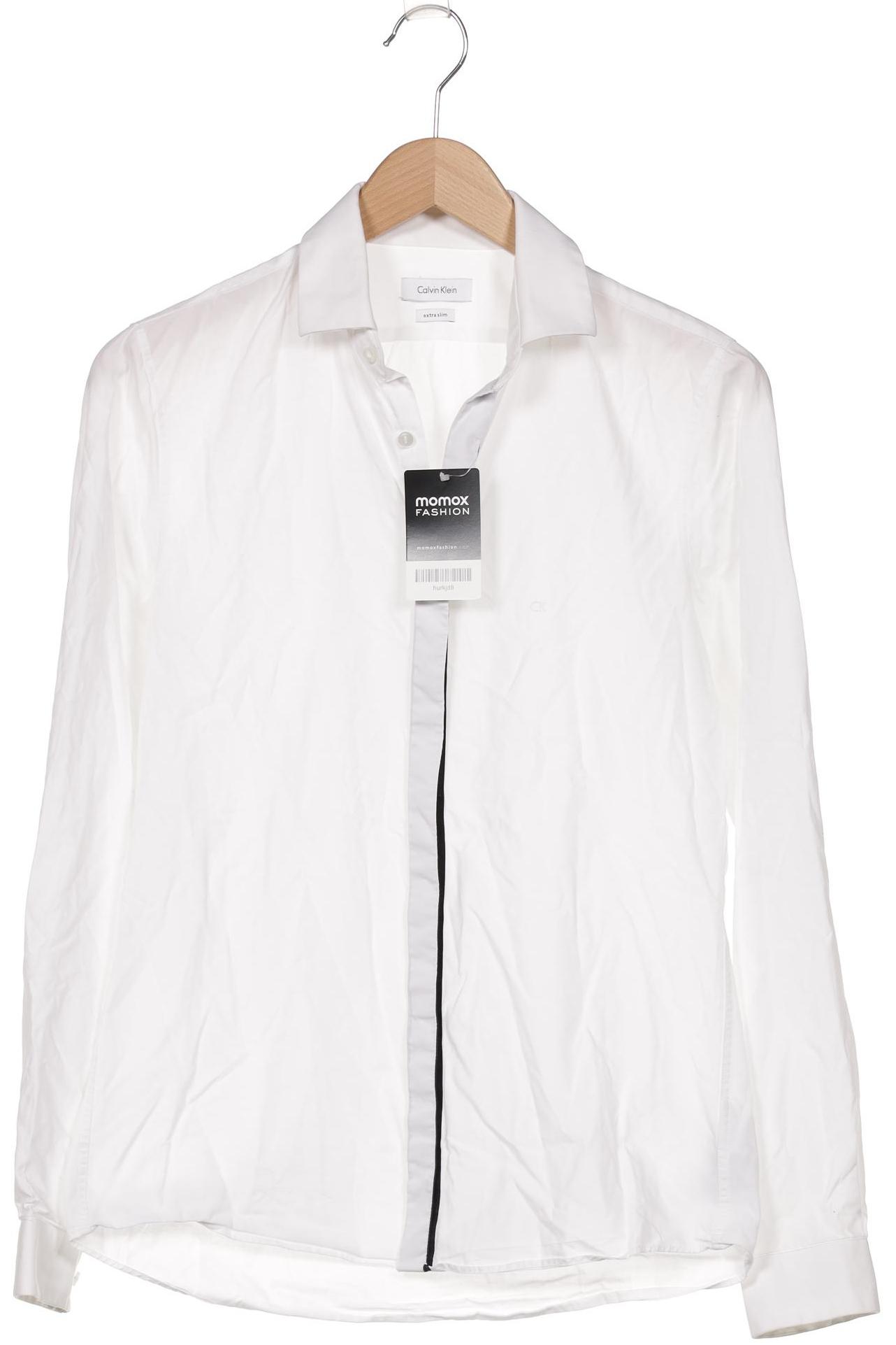 

Calvin Klein Herren Hemd, weiß, Gr. 44