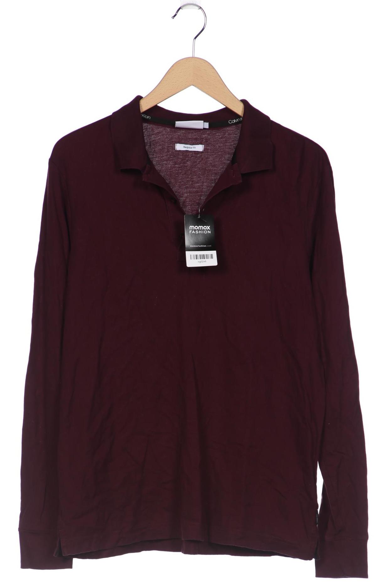 

Calvin Klein Herren Poloshirt, bordeaux