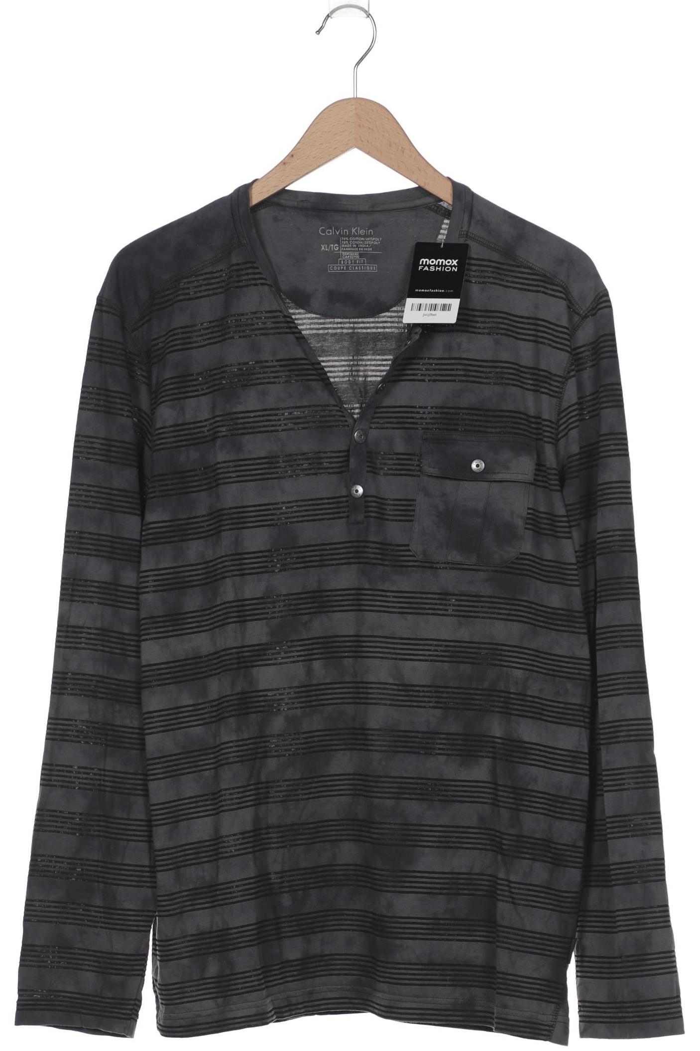 

Calvin Klein Herren Langarmshirt, grau, Gr. 54