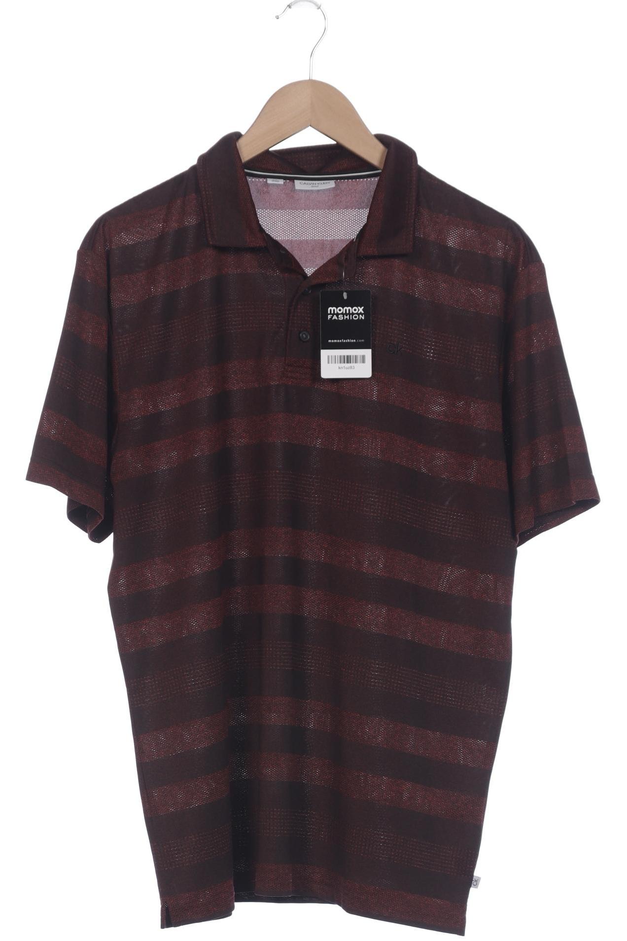 

Calvin Klein Herren Poloshirt, bordeaux, Gr. 52