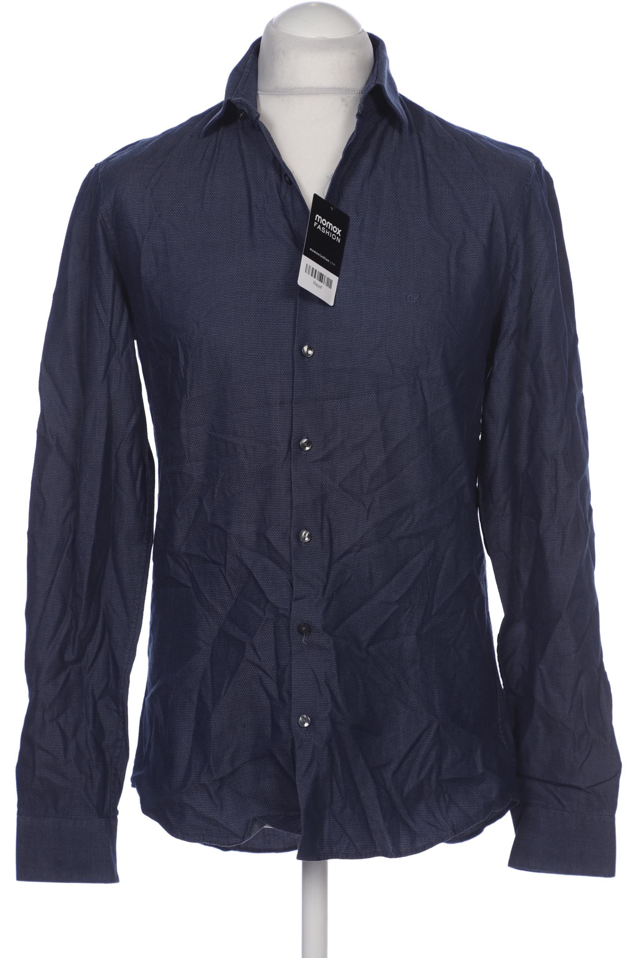 

Calvin Klein Herren Hemd, marineblau, Gr. 50