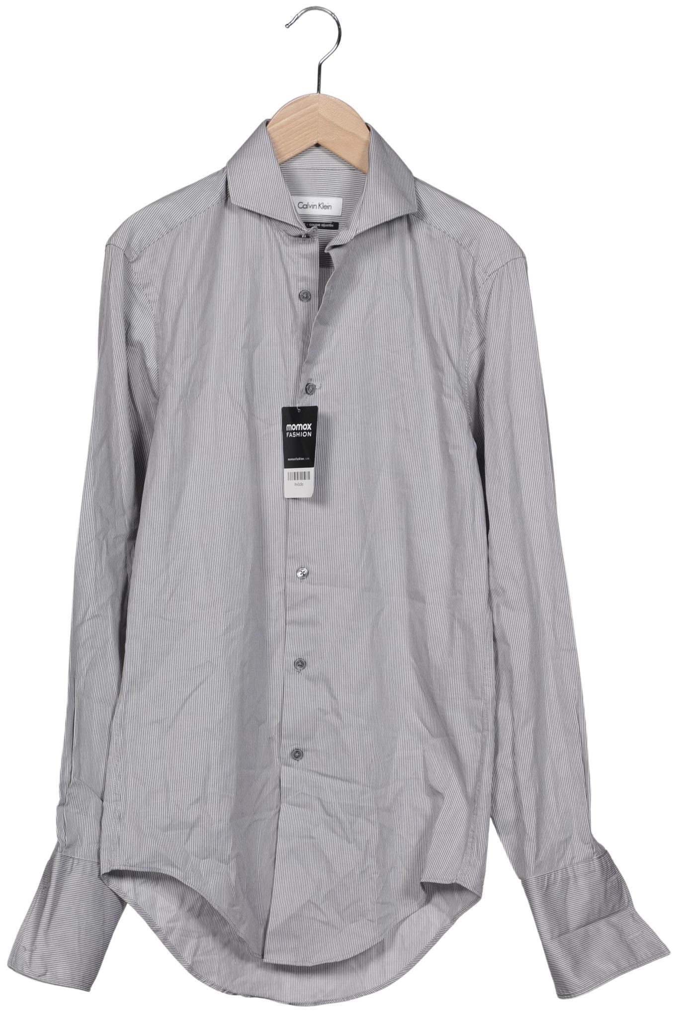 

Calvin Klein Herren Hemd, grau, Gr. 14.5