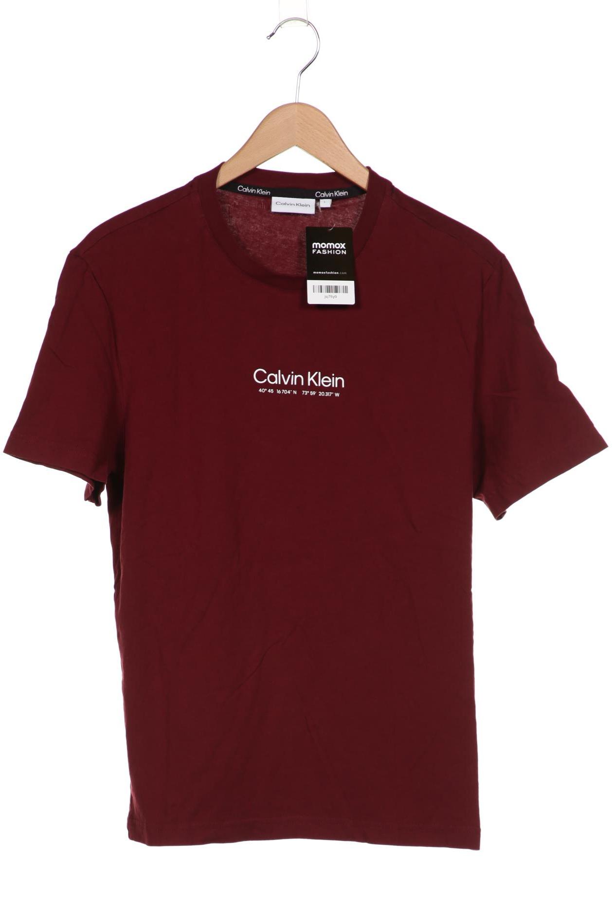 

Calvin Klein Herren T-Shirt, bordeaux, Gr. 52