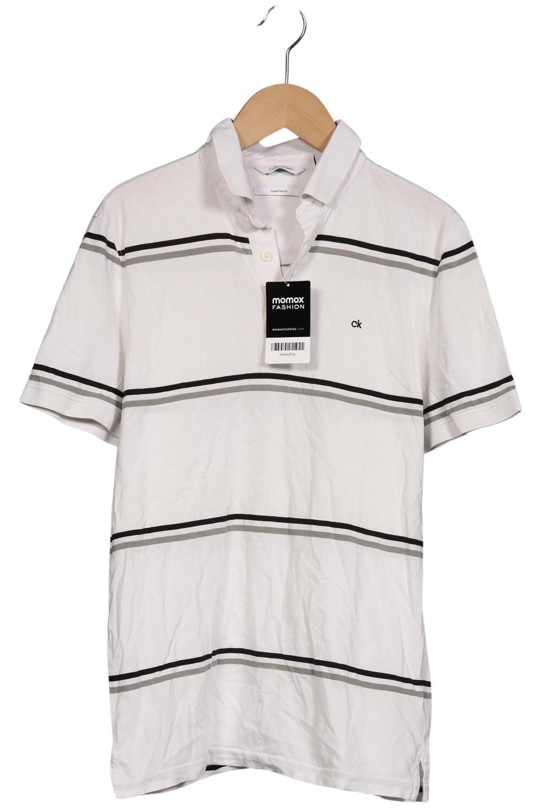 

Calvin Klein Herren Poloshirt, weiß, Gr. 44