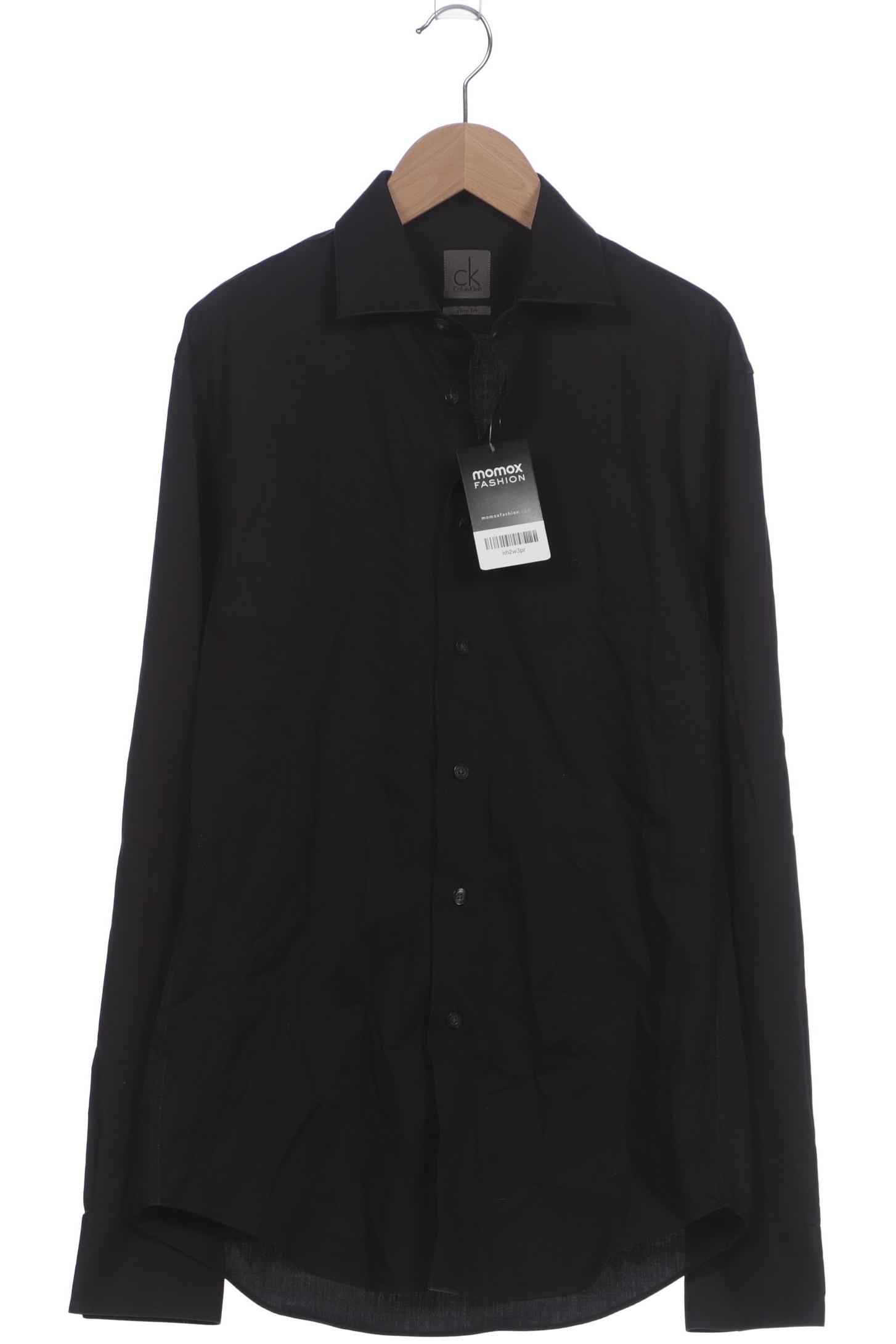 

Calvin Klein Herren Hemd, schwarz, Gr. 46