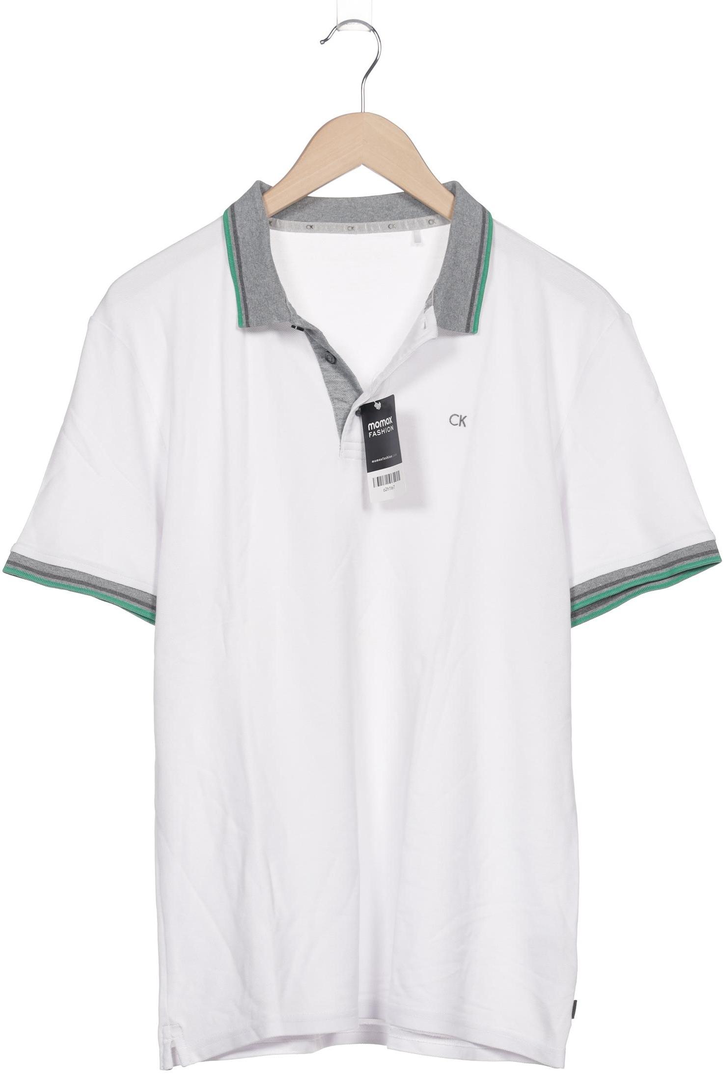 

Calvin Klein Herren Poloshirt, weiß, Gr. 52