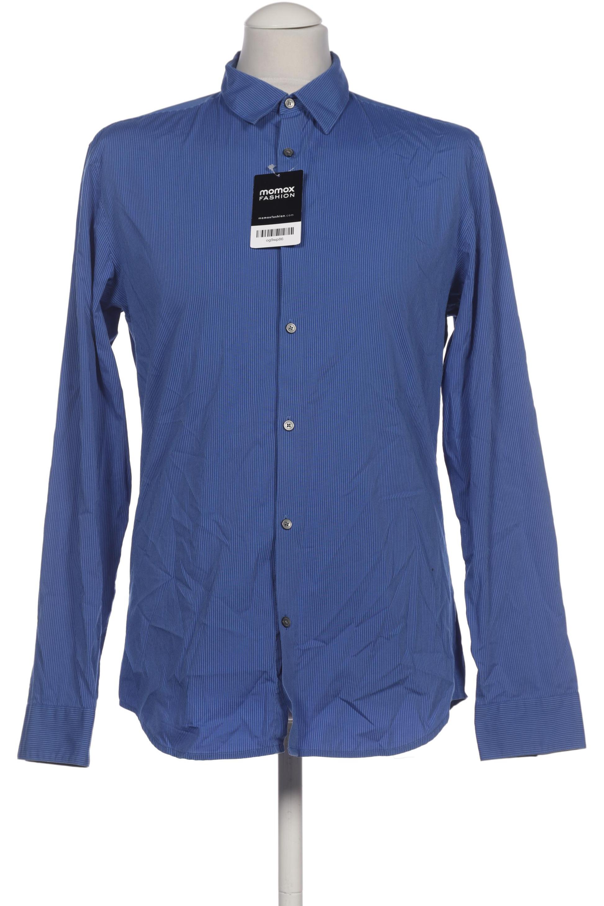 

Calvin Klein Herren Hemd, marineblau, Gr. 15