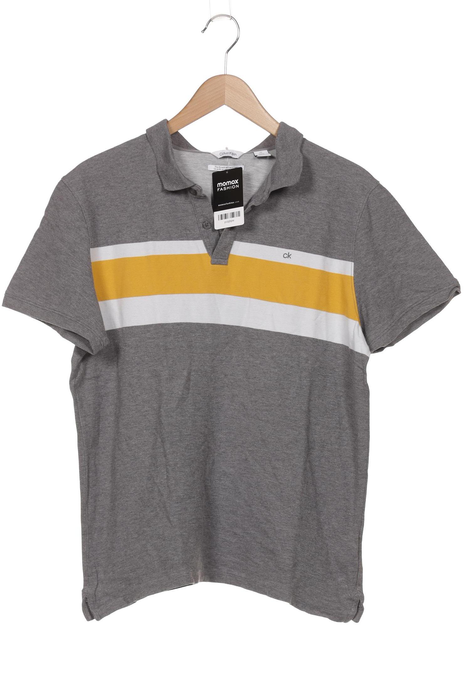

Calvin Klein Herren Poloshirt, grau, Gr. 52