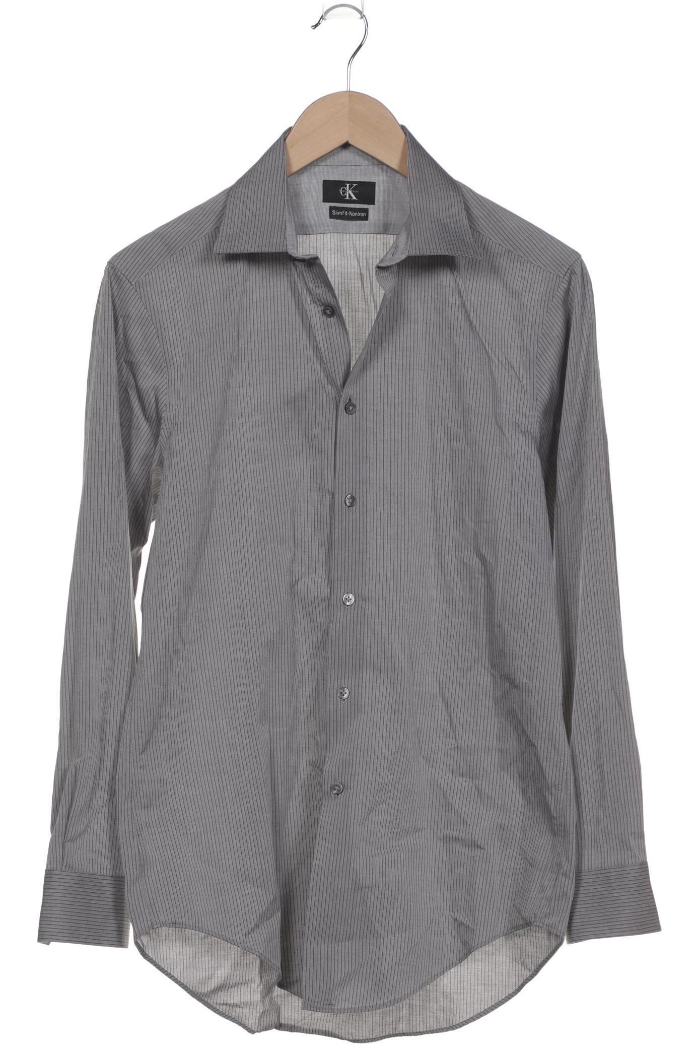 

Calvin Klein Herren Hemd, grau, Gr. 15