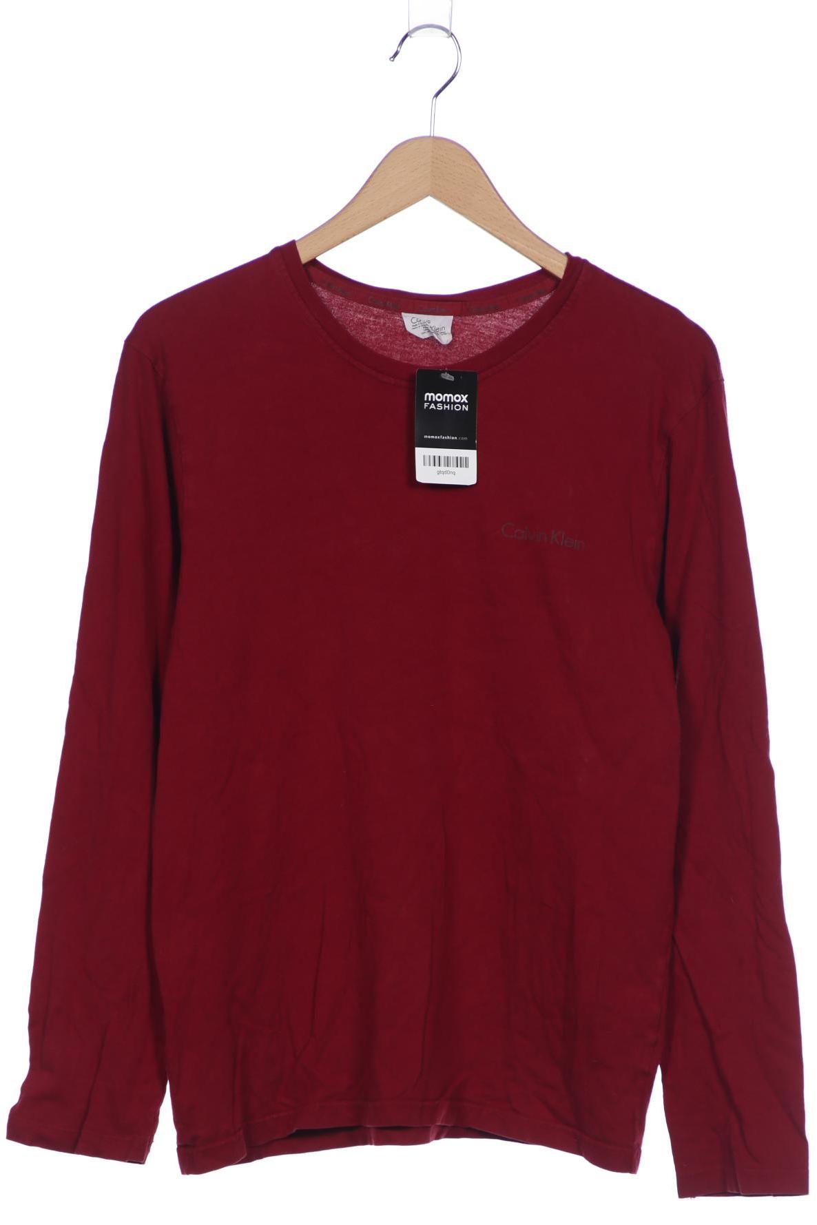 

Calvin Klein Herren Langarmshirt, bordeaux, Gr. 52