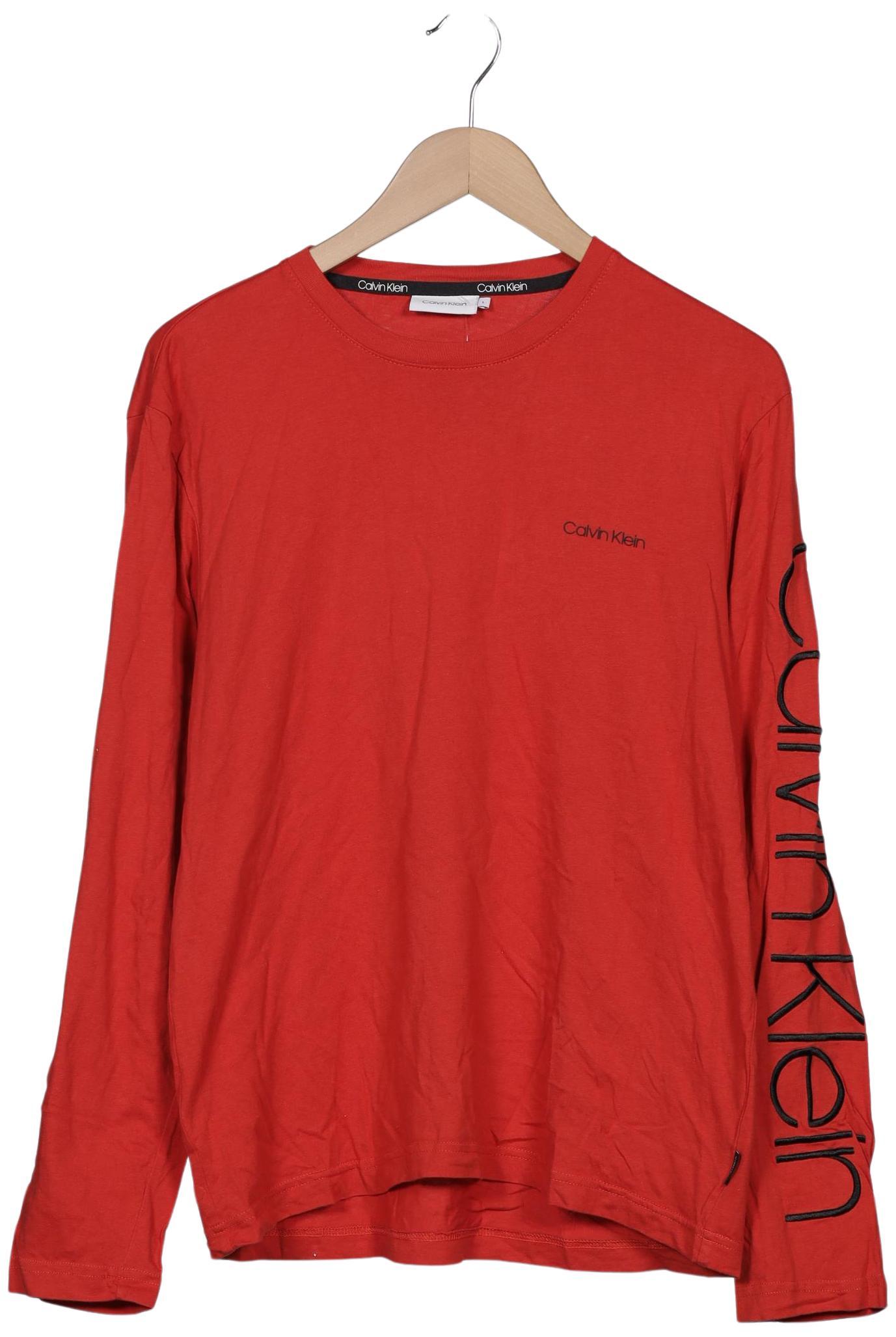 

Calvin Klein Herren Langarmshirt, rot, Gr. 52
