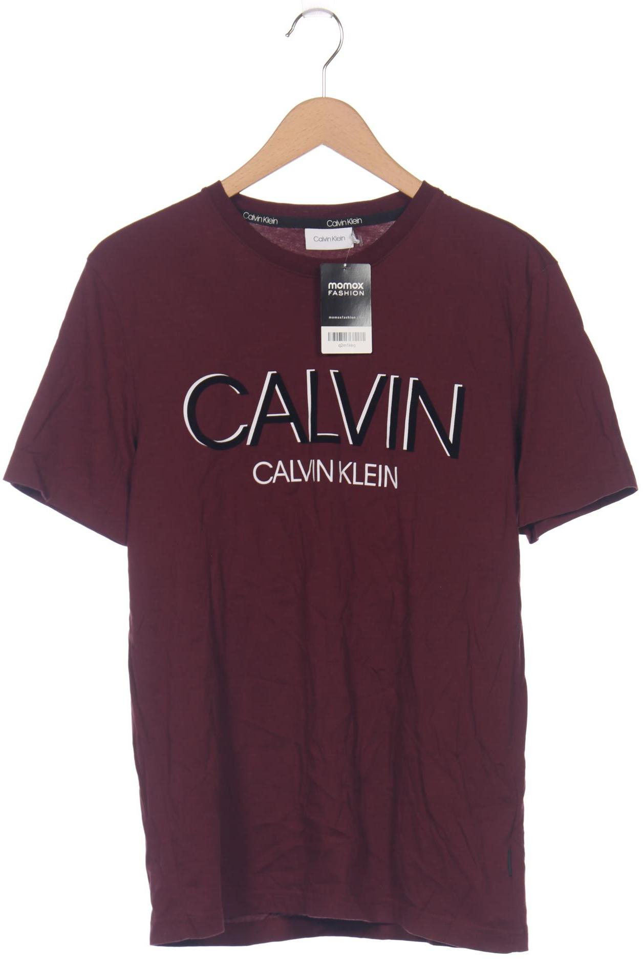 

Calvin Klein Herren T-Shirt, bordeaux, Gr. 48