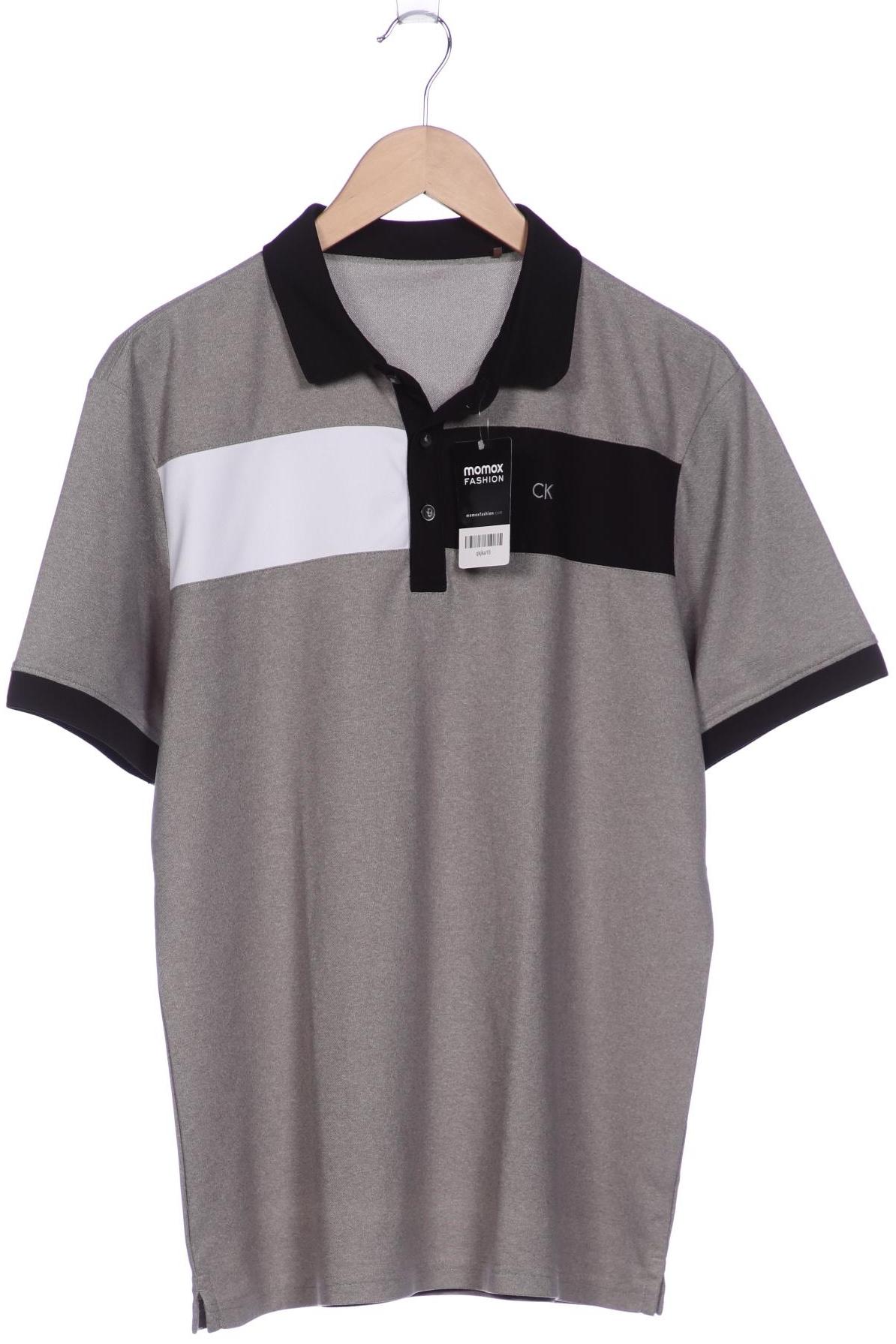 

Calvin Klein Herren Poloshirt, grau, Gr. 52