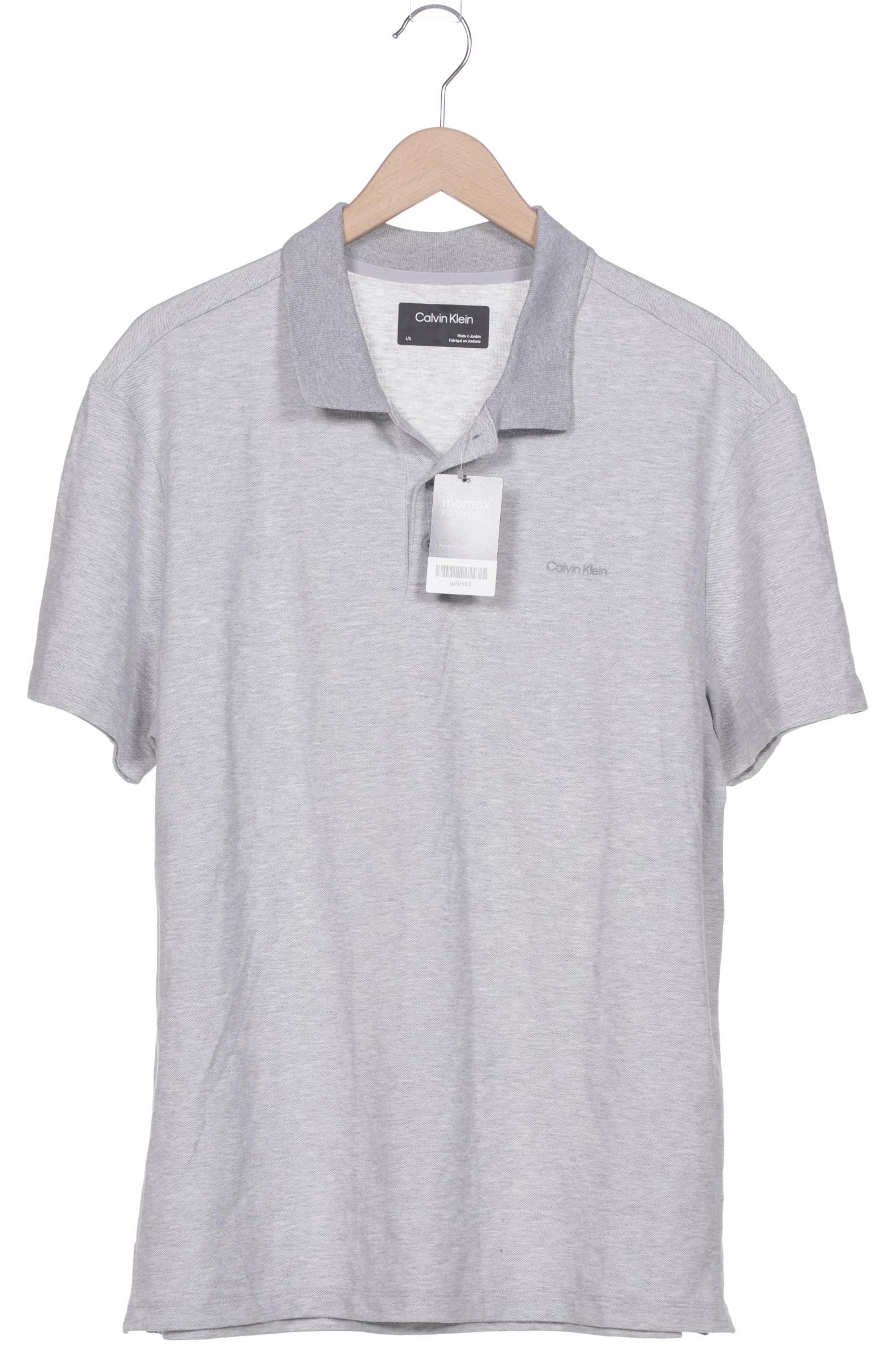 

Calvin Klein Herren Poloshirt, grau, Gr. 52