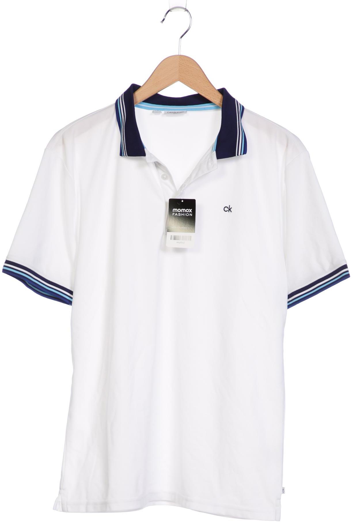 

Calvin Klein Herren Poloshirt, weiß, Gr. 52