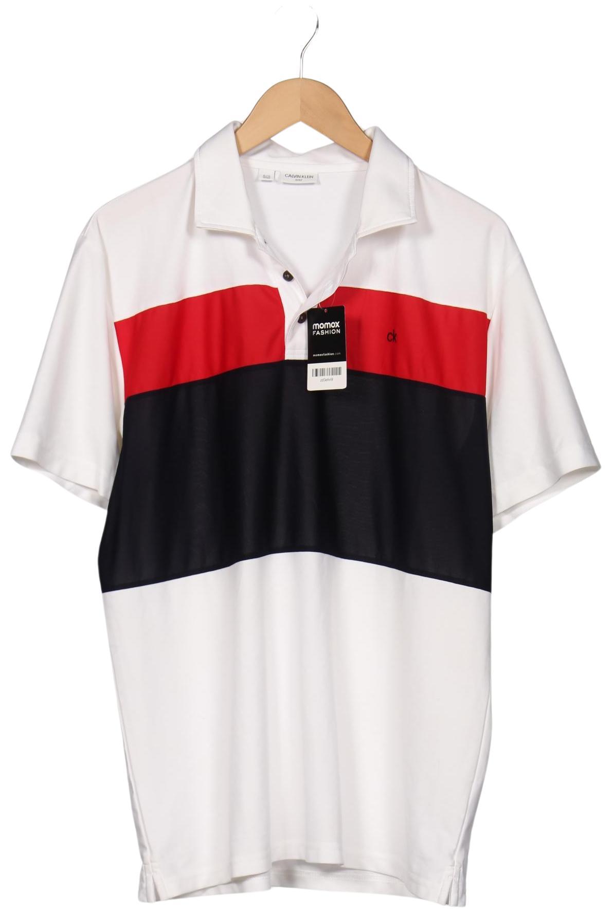

Calvin Klein Herren Poloshirt, weiß, Gr. 54