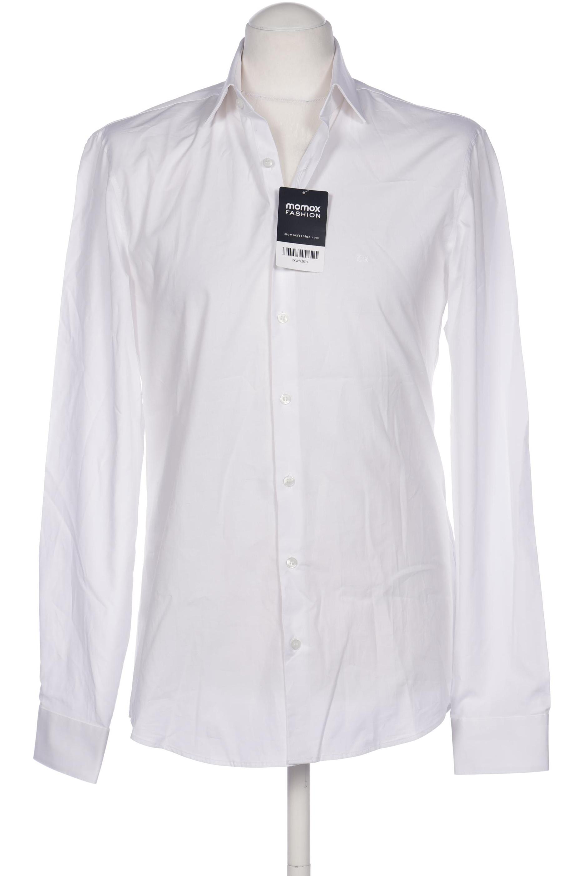 

Calvin Klein Herren Hemd, weiß, Gr. 48